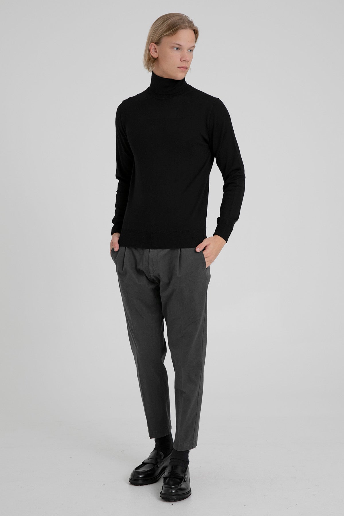 Fradi Balıkçı Yaka Yün Triko-Libas Trendy Fashion Store