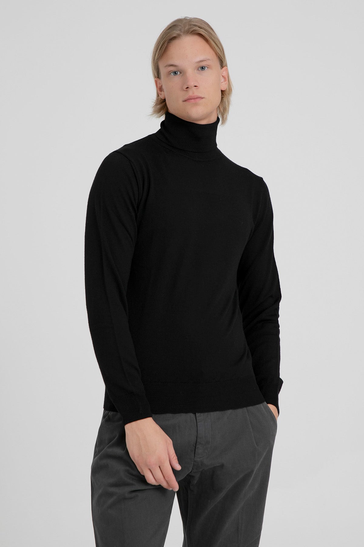 Fradi Balıkçı Yaka Yün Triko-Libas Trendy Fashion Store