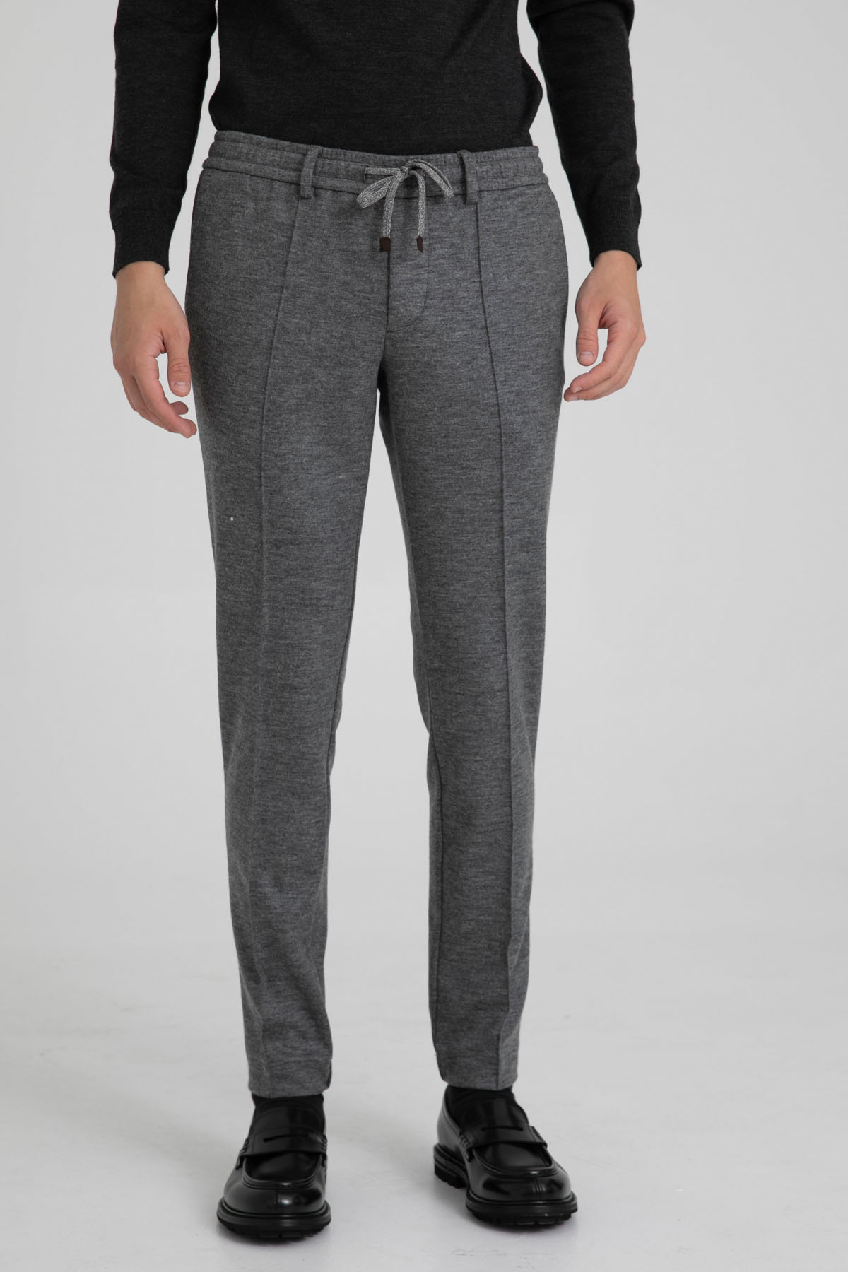 Fradi Beli Lastikli Slim Fit Jogger Yün Pantolon-Libas Trendy Fashion Store