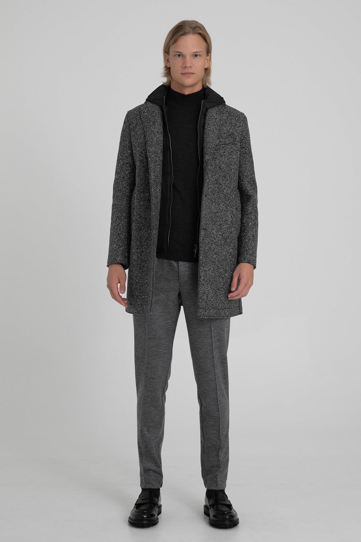 Fradi Beli Lastikli Slim Fit Jogger Yün Pantolon-Libas Trendy Fashion Store