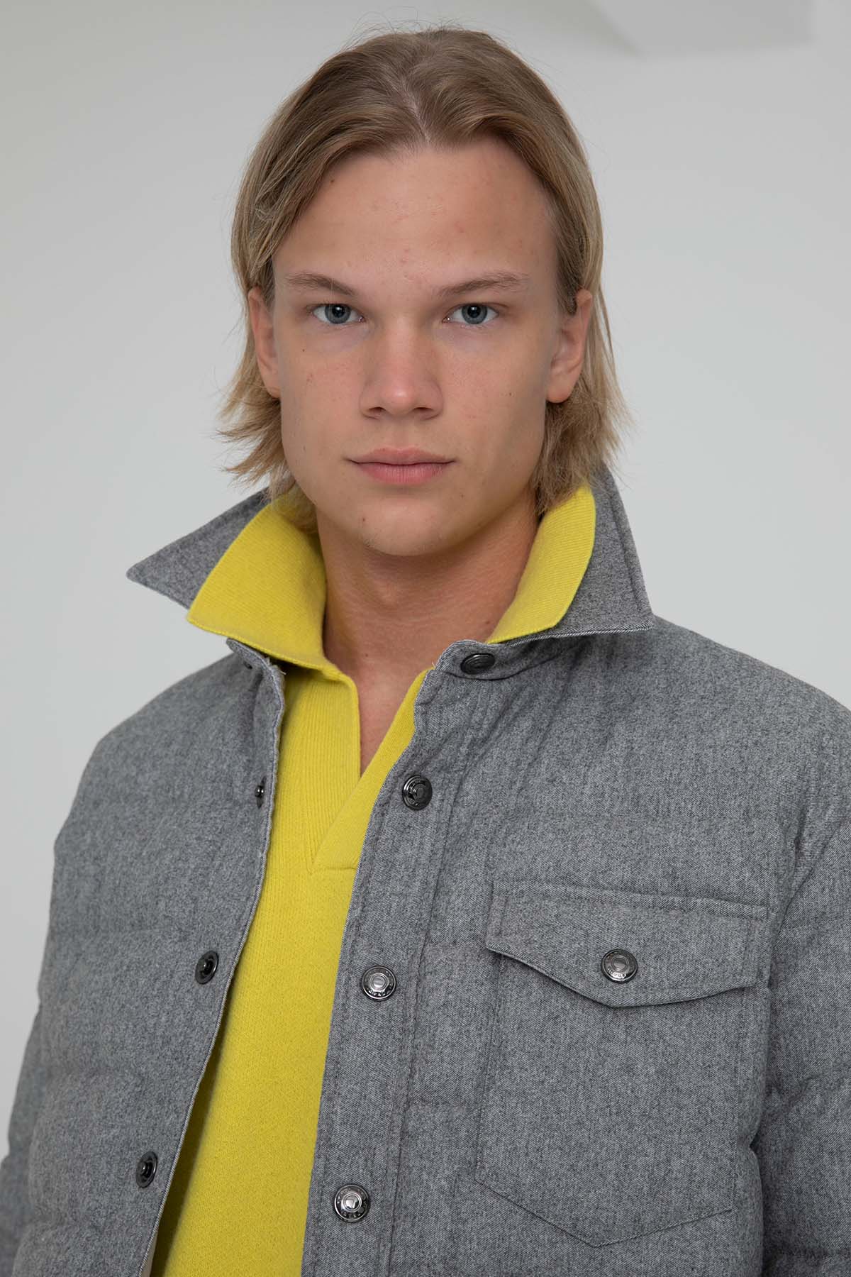 Fradi Kaşmirli Puffer Yün Ceket Mont-Libas Trendy Fashion Store