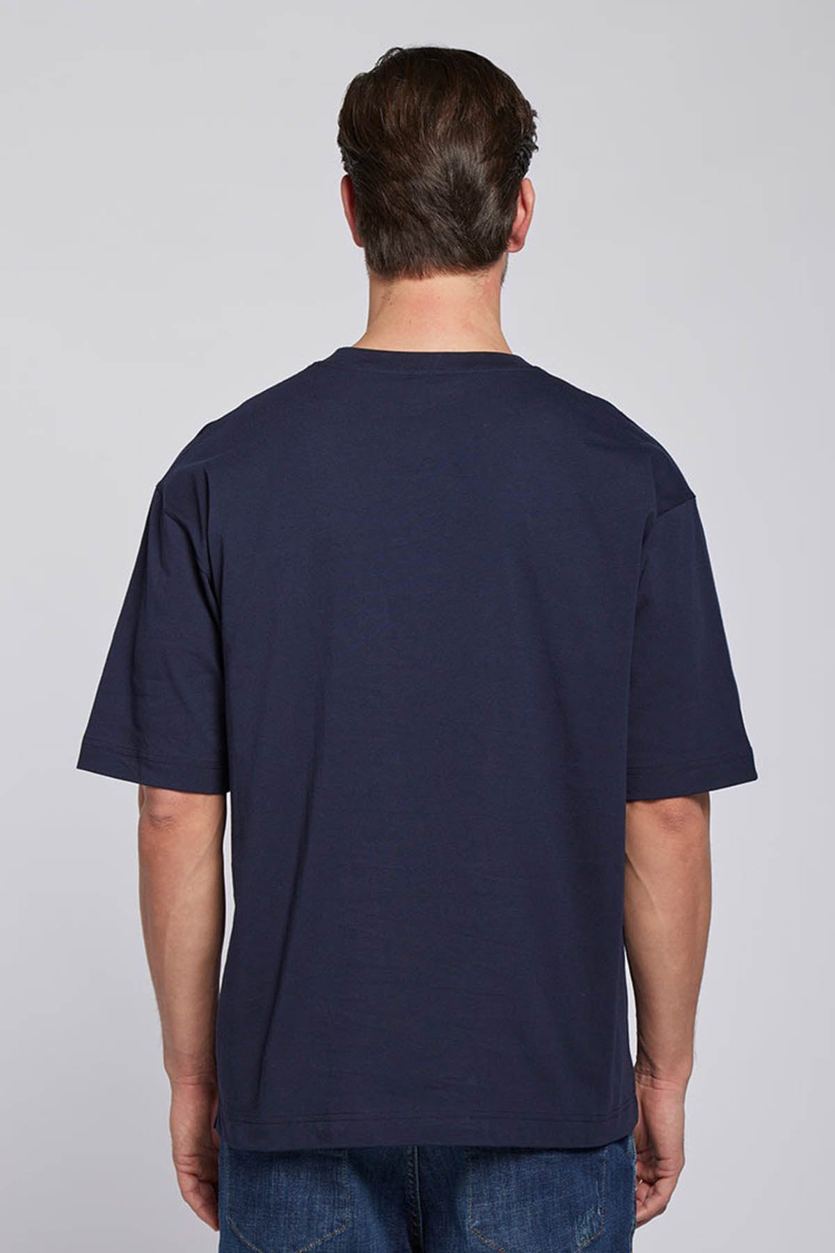 Goldgarn Regular Fit Yuvarlak Yaka Logolu T-shirt-Libas Trendy Fashion Store