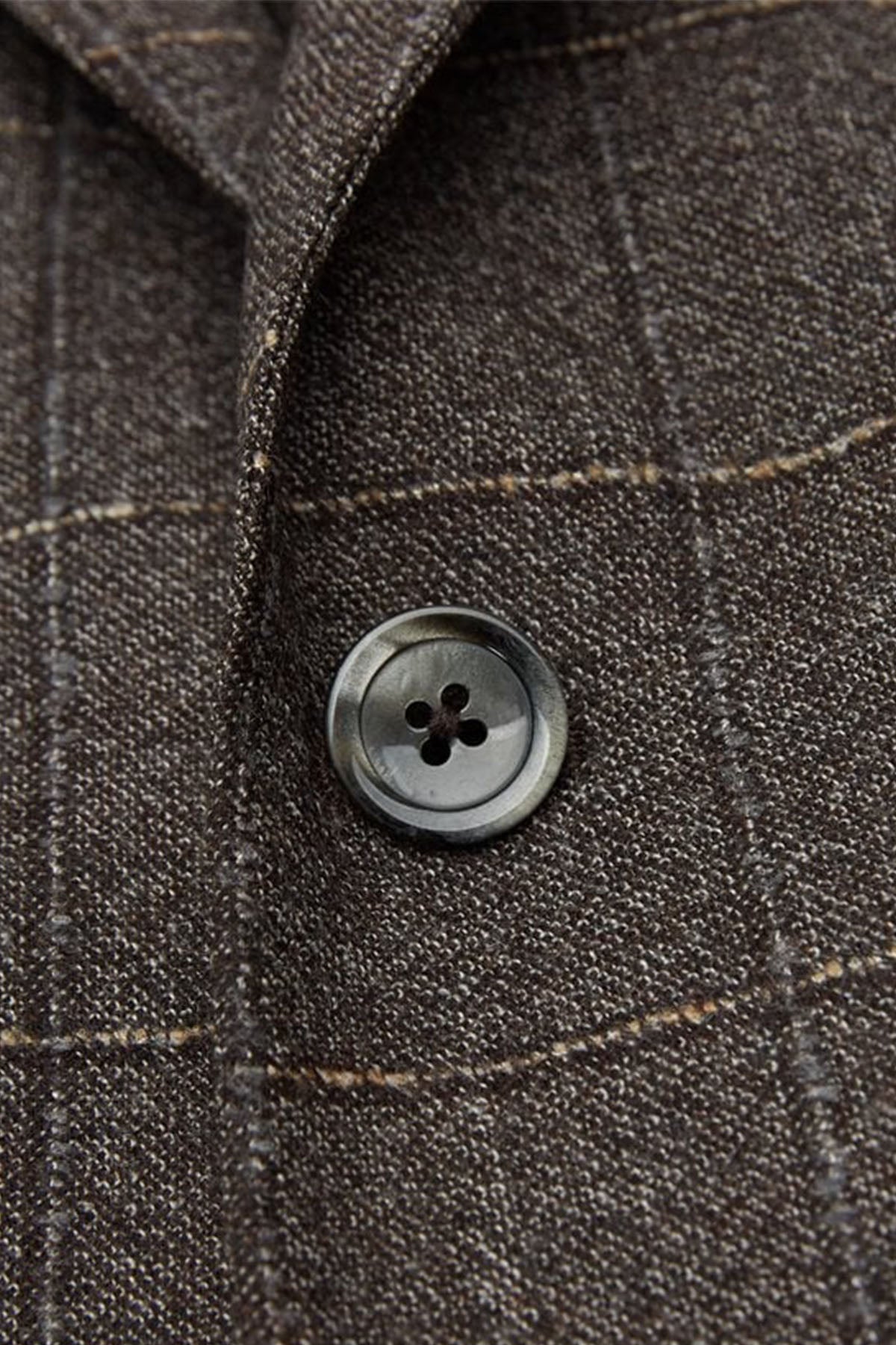 Tombolini Ekoseli Yün Blazer Ceket-Libas Trendy Fashion Store