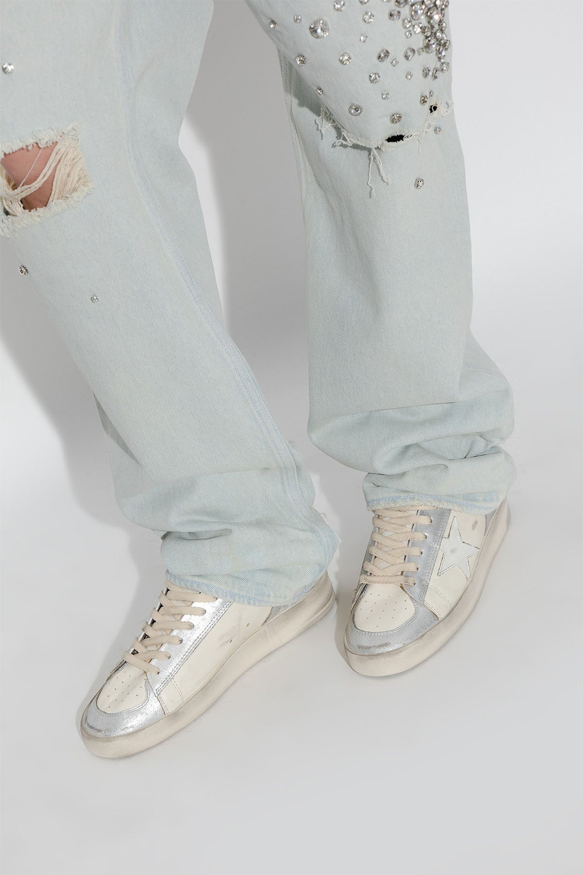 Golden Goose Stardan Deri Sneaker Ayakkabı-Libas Trendy Fashion Store