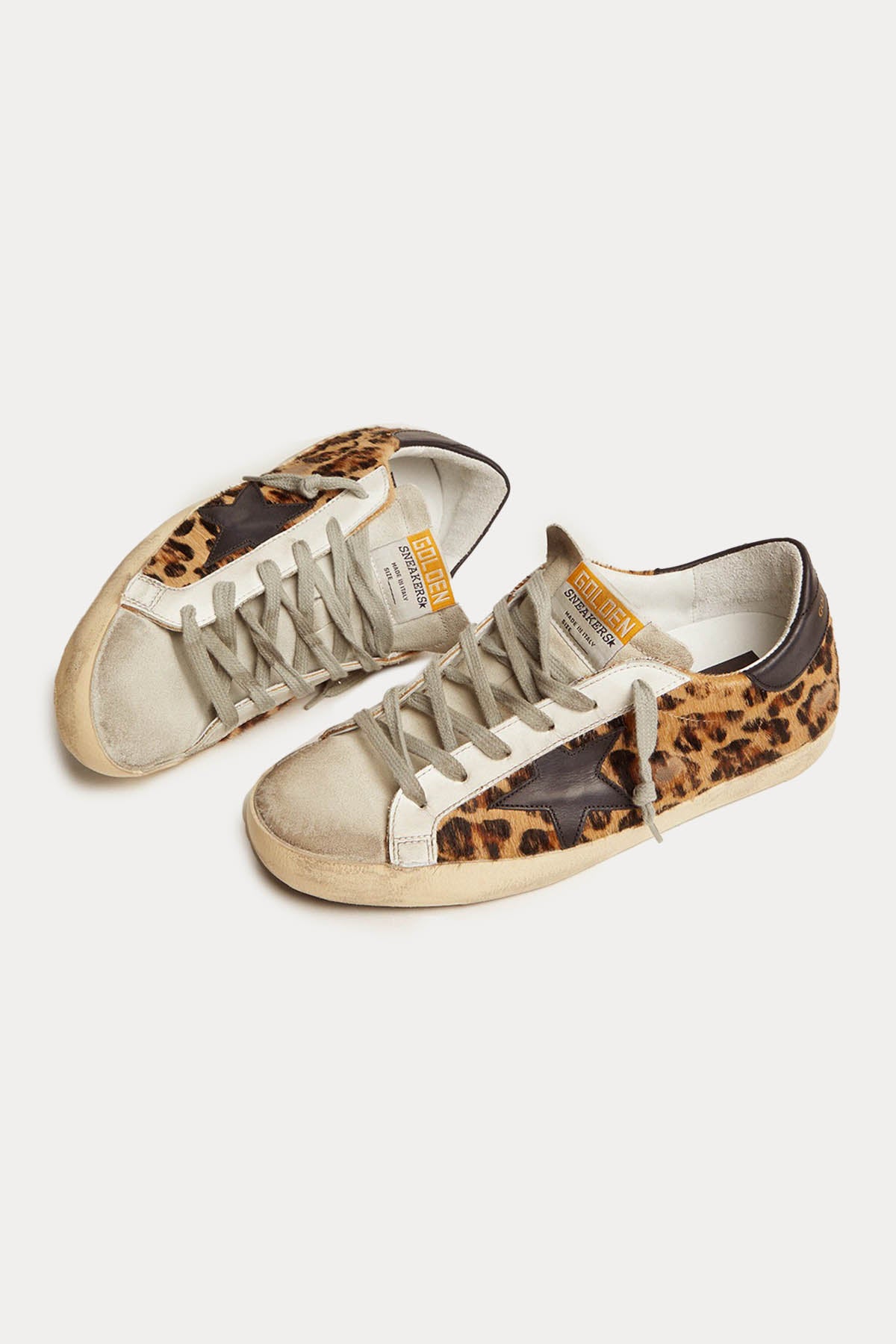Golden Goose Leopar Super-Star Sneaker Ayakkabı-Libas Trendy Fashion Store