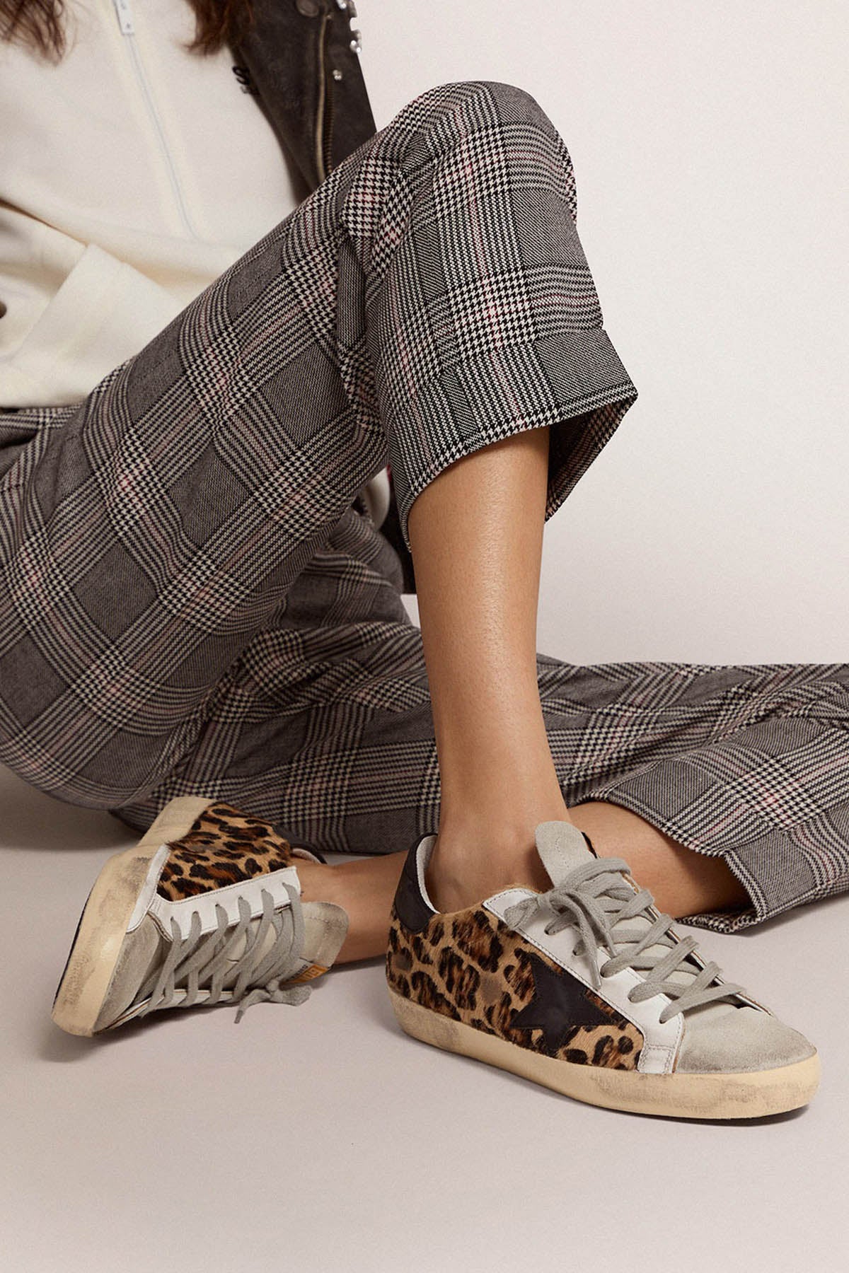 Golden Goose Leopar Super-Star Sneaker Ayakkabı-Libas Trendy Fashion Store