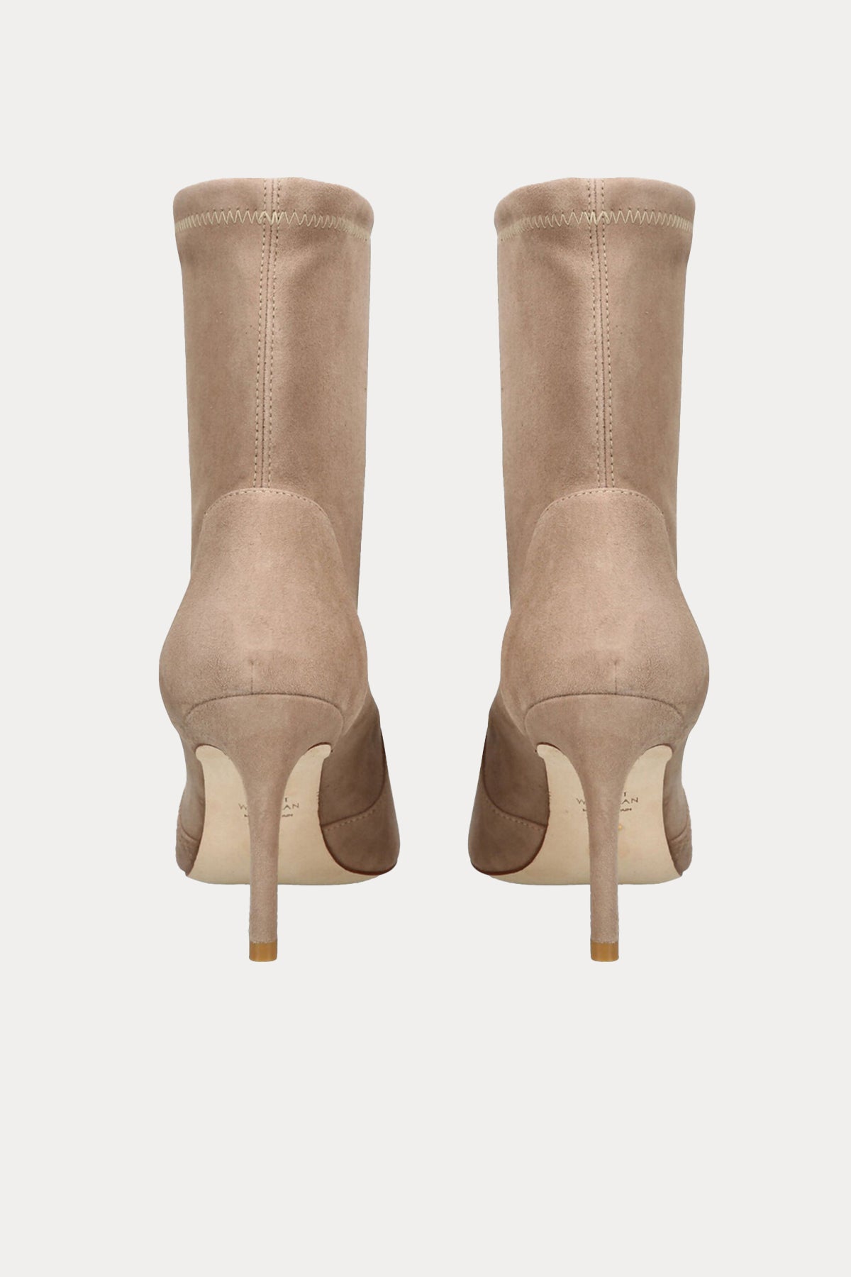 Stuart Weitzman Sivri Burunlu Süet Bot-Libas Trendy Fashion Store