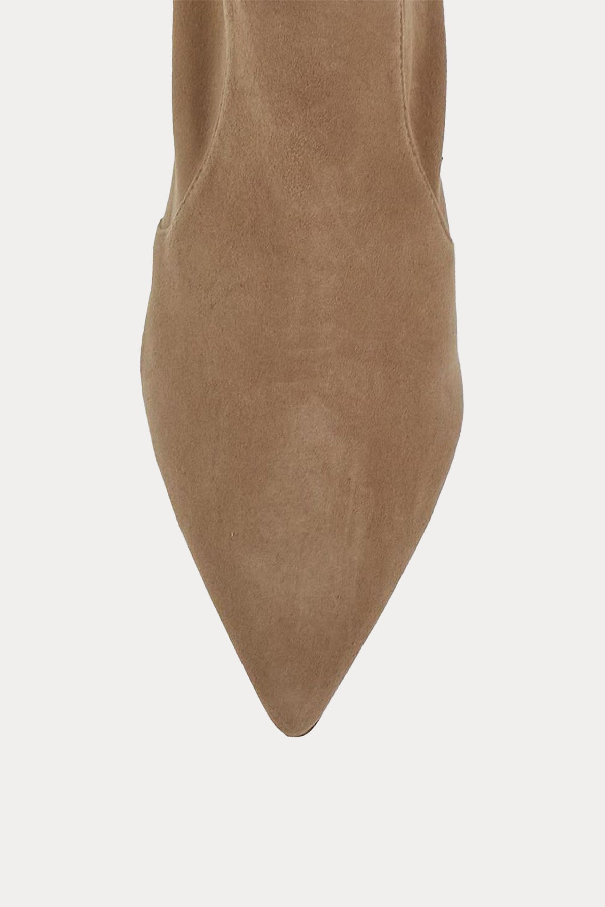Stuart Weitzman Sivri Burunlu Süet Bot-Libas Trendy Fashion Store