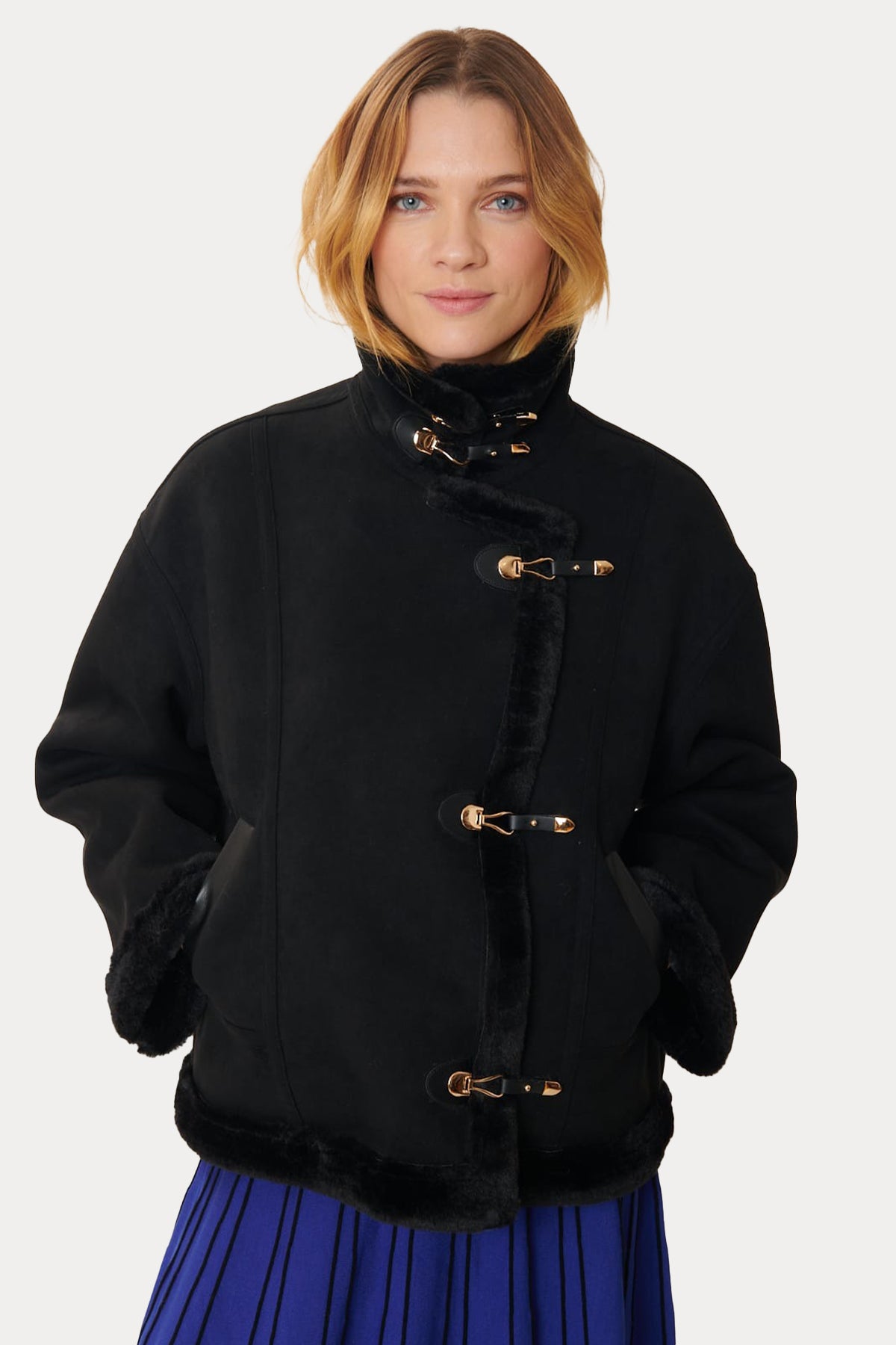 Rene Derhy Charlene Kürk Detaylı Shearling Mont-Libas Trendy Fashion Store