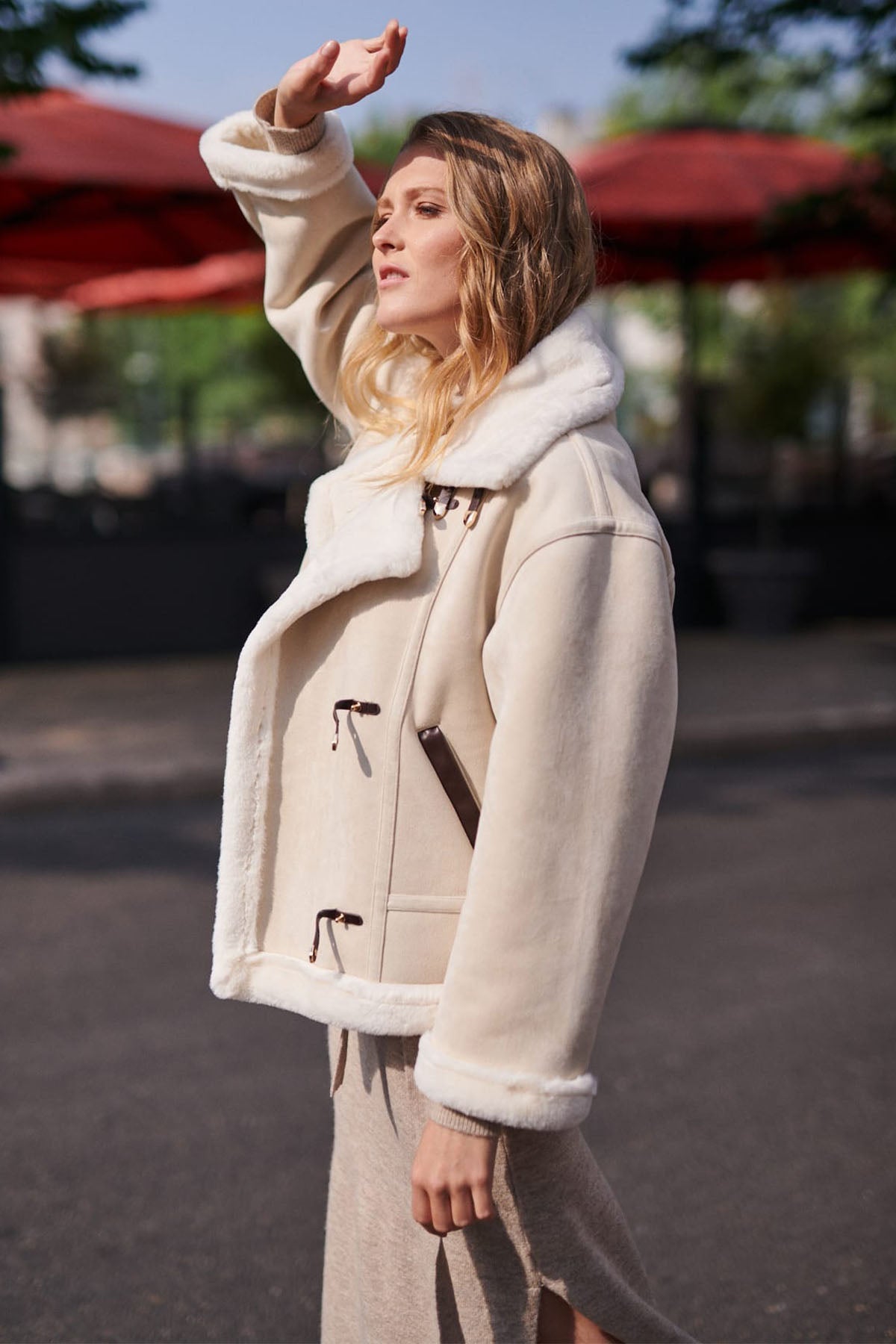 Rene Derhy Charlene Kürk Detaylı Shearling Mont-Libas Trendy Fashion Store