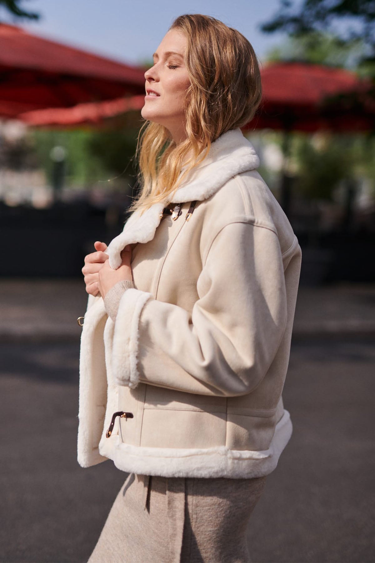 Rene Derhy Charlene Kürk Detaylı Shearling Mont-Libas Trendy Fashion Store