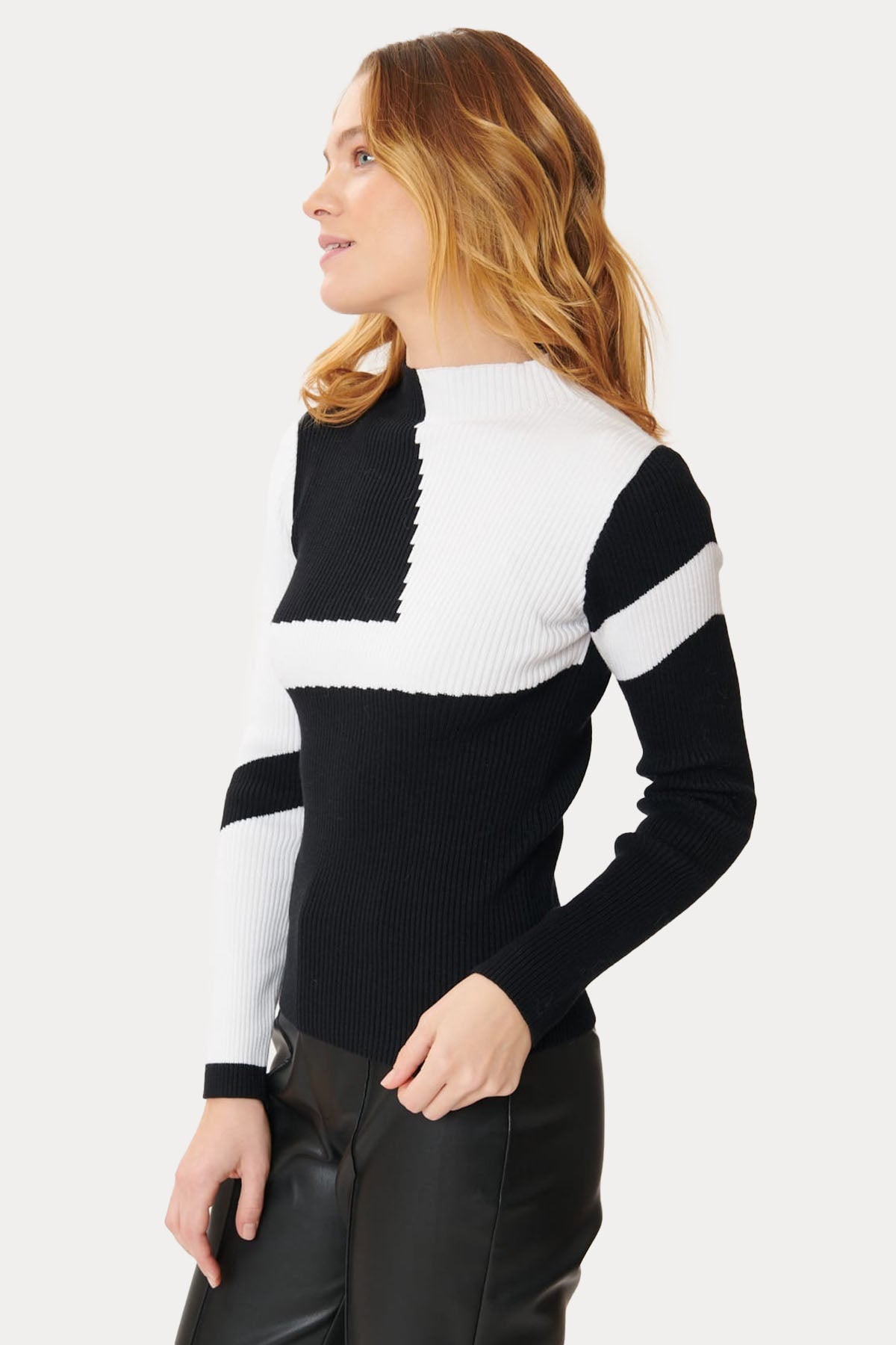 Rene Derhy Jezabel Yarım Balıkçı Yaka Örgü Triko-Libas Trendy Fashion Store