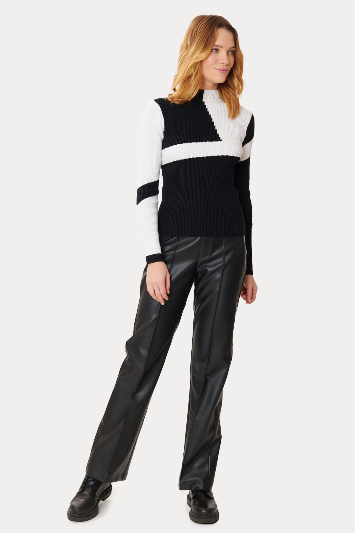 Rene Derhy Jezabel Yarım Balıkçı Yaka Örgü Triko-Libas Trendy Fashion Store