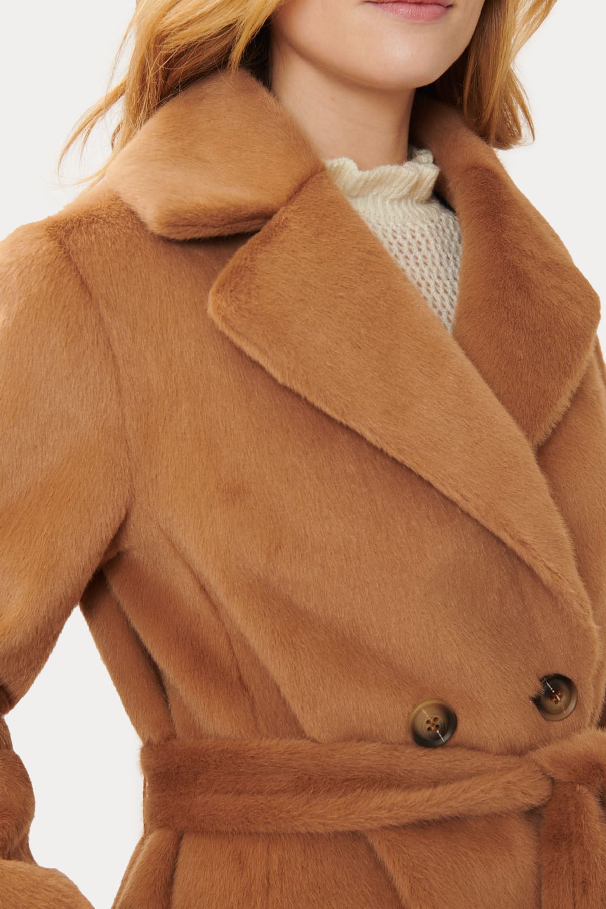 Rene Derhy Caroline Çift Taraflı Kruvaze Manto-Libas Trendy Fashion Store