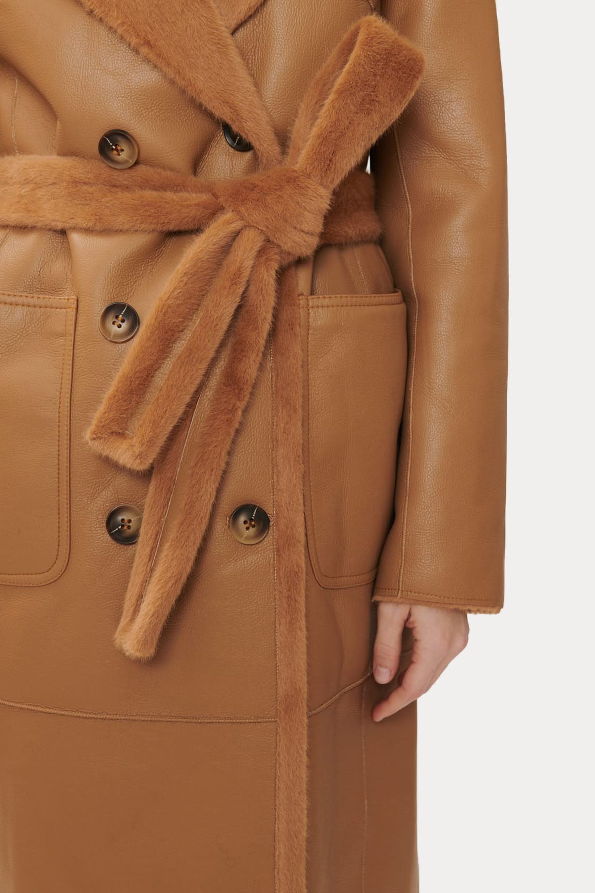 Rene Derhy Caroline Çift Taraflı Kruvaze Manto-Libas Trendy Fashion Store