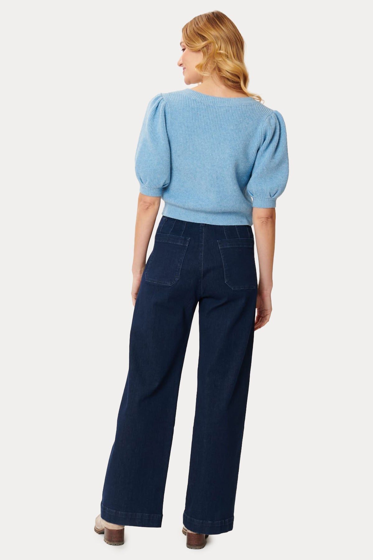 Rene Derhy Naty Yüksek Bel Denim Pantolon-Libas Trendy Fashion Store