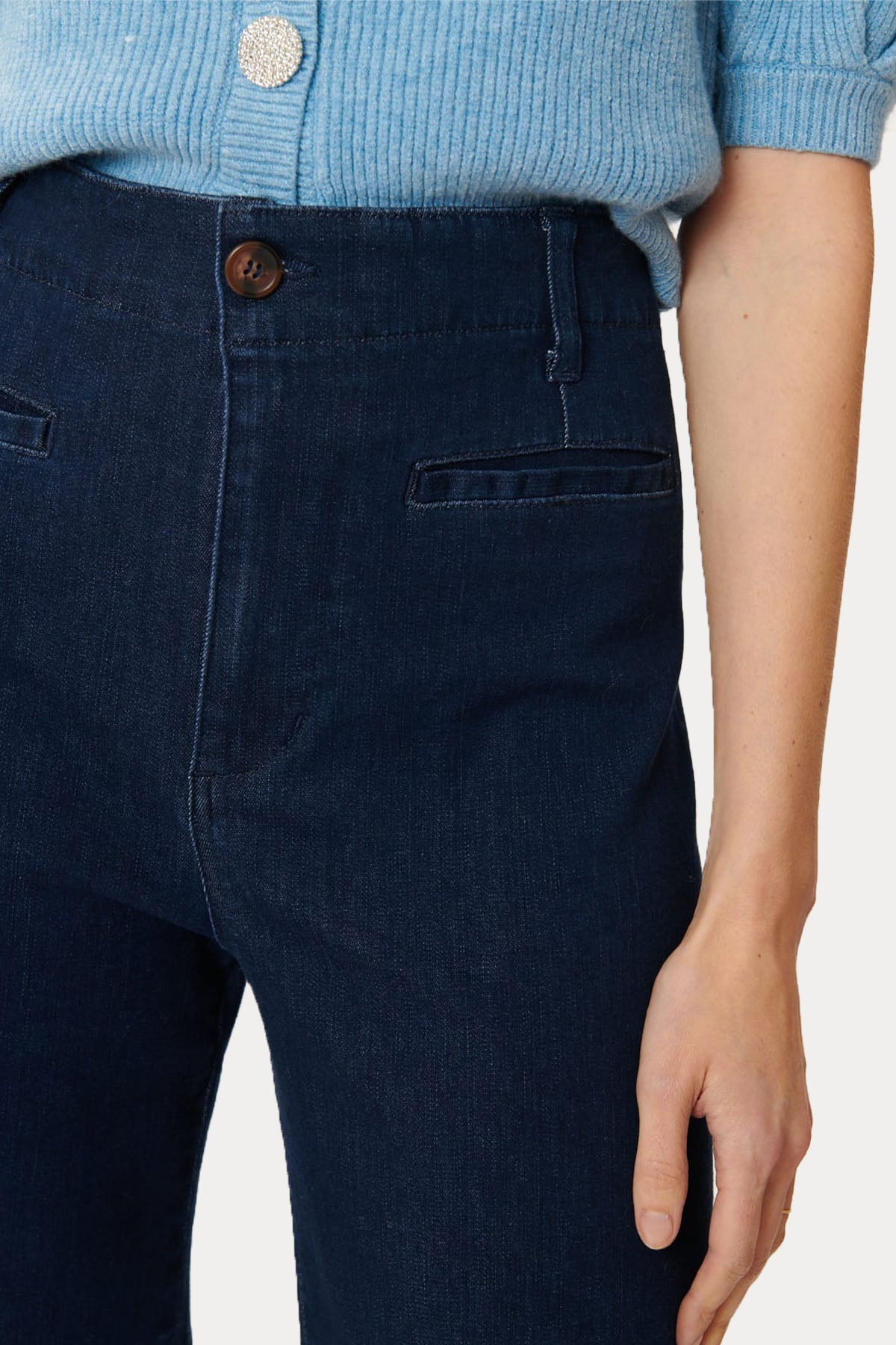 Rene Derhy Naty Yüksek Bel Denim Pantolon-Libas Trendy Fashion Store