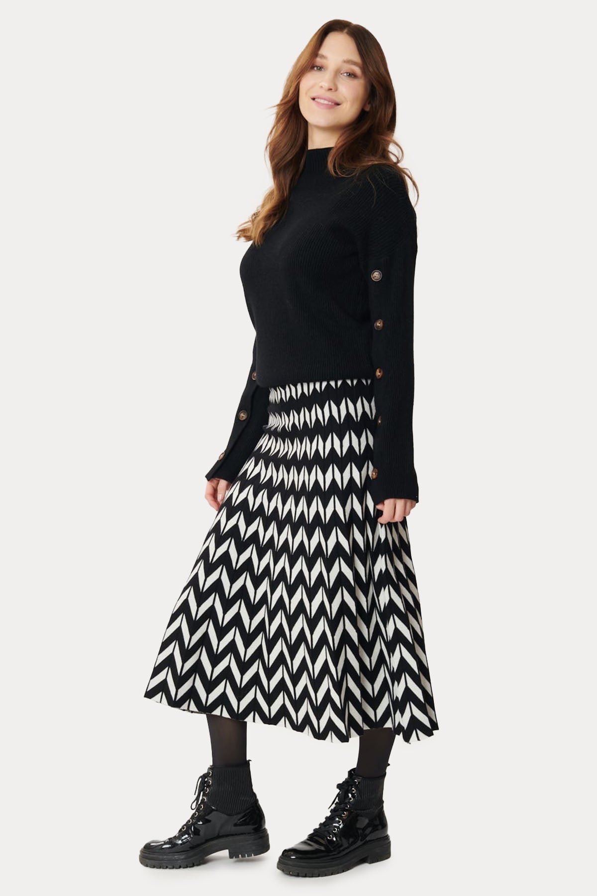 Rene Derhy Edmee Örgü Midi Etek-Libas Trendy Fashion Store