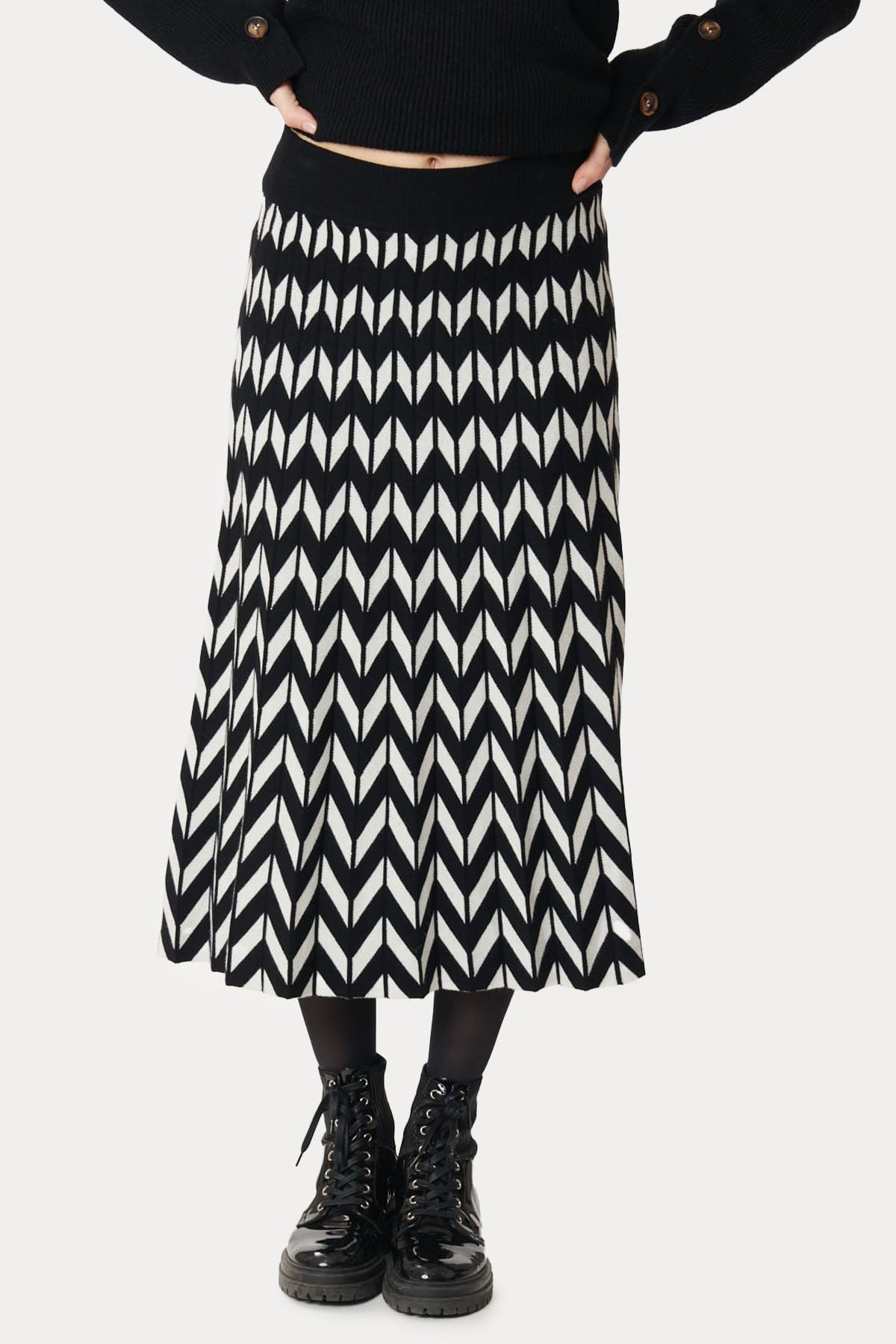 Rene Derhy Edmee Örgü Midi Etek-Libas Trendy Fashion Store