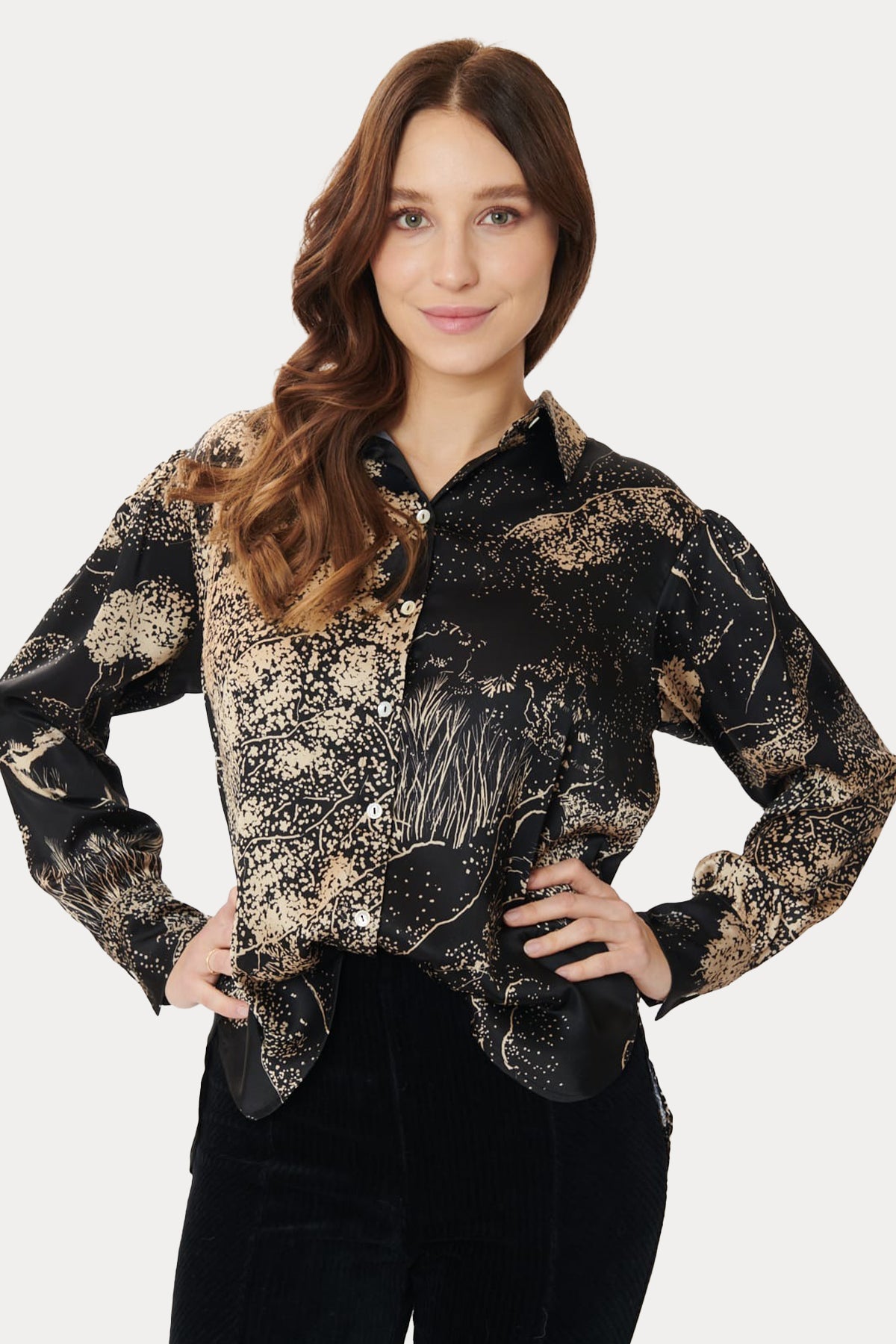 Rene Derhy Barnabe Desenli Gömlek-Libas Trendy Fashion Store