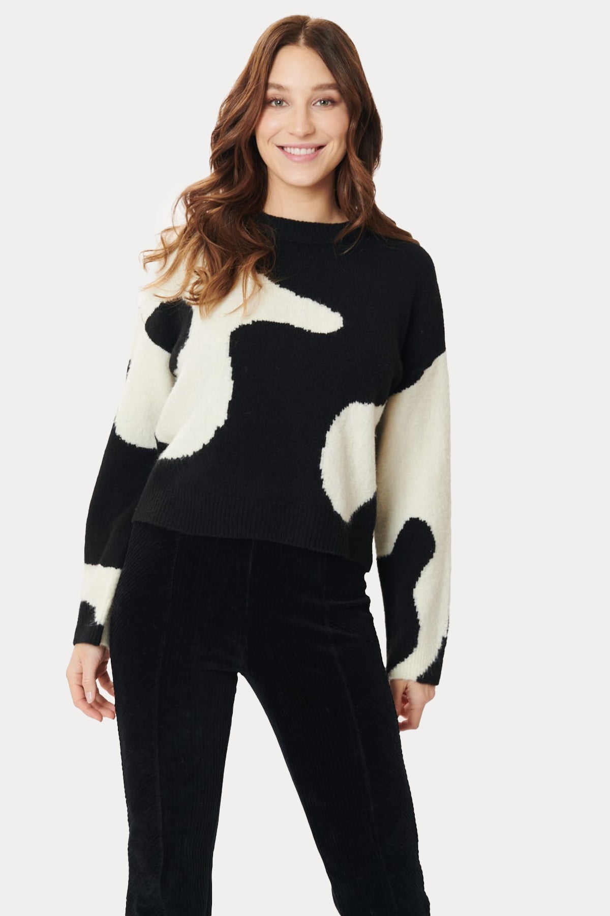 Rene Derhy Jaimie Yuvarlak Yaka Örgü Triko-Libas Trendy Fashion Store