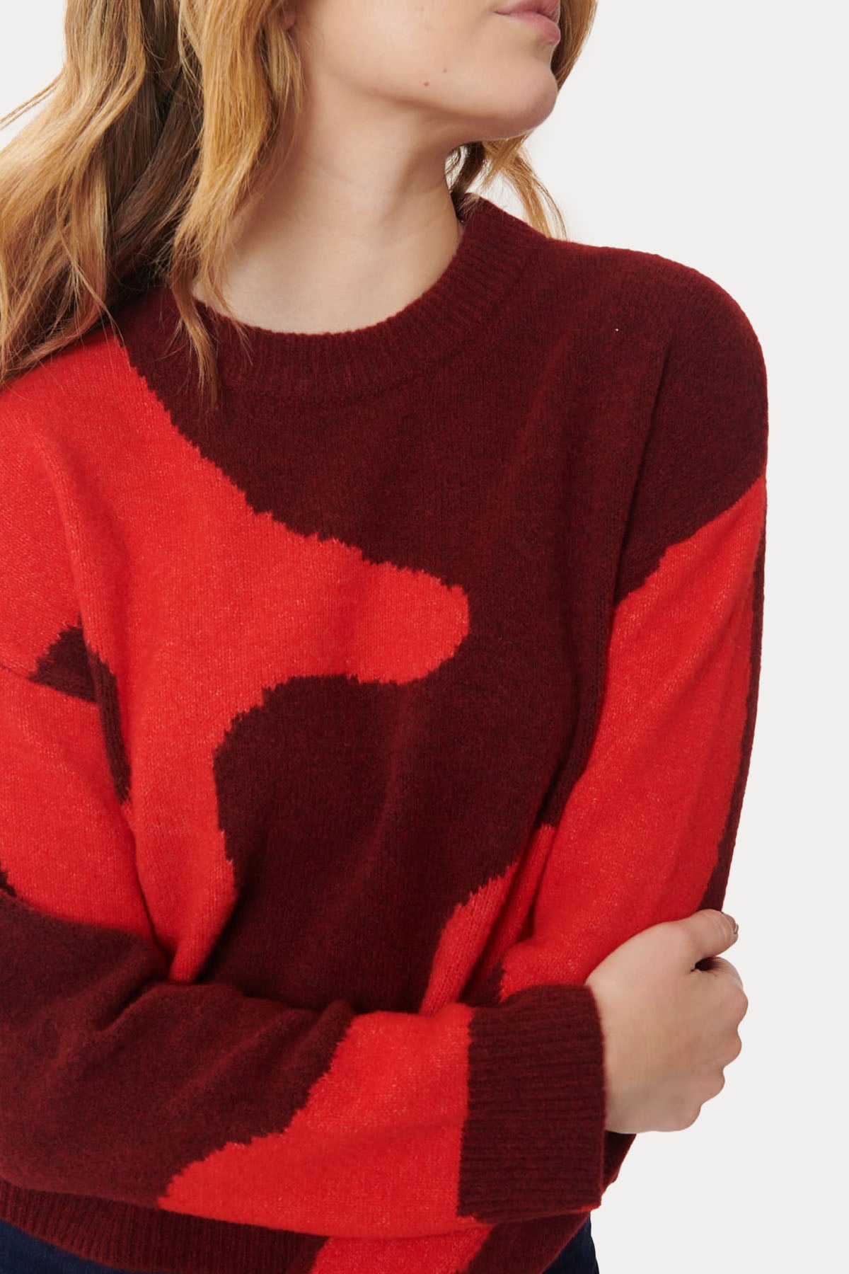 Rene Derhy Jaimie Yuvarlak Yaka Örgü Triko-Libas Trendy Fashion Store