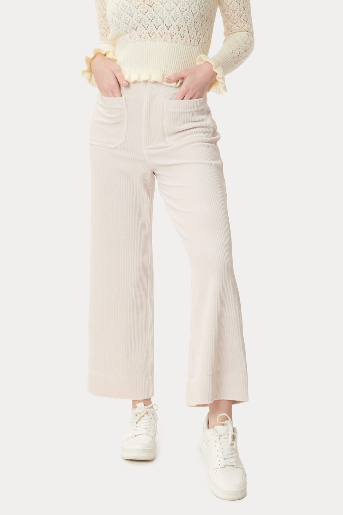 Rene Derhy Nanouk Fitilli Kadife Pantolon-Libas Trendy Fashion Store