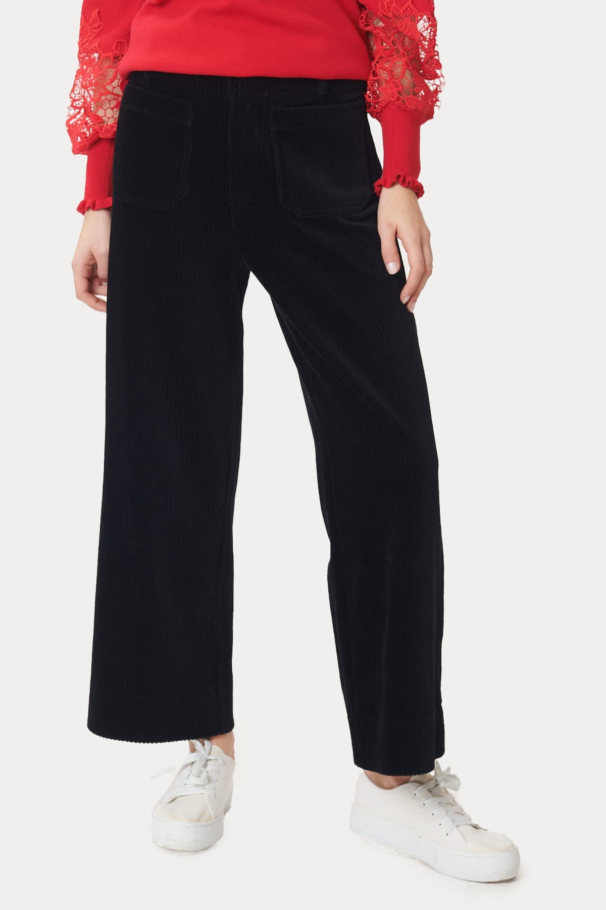 Rene Derhy Nanouk Fitilli Kadife Pantolon-Libas Trendy Fashion Store