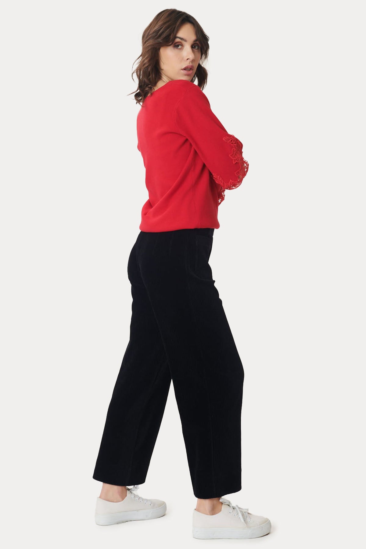 Rene Derhy Nanouk Fitilli Kadife Pantolon-Libas Trendy Fashion Store