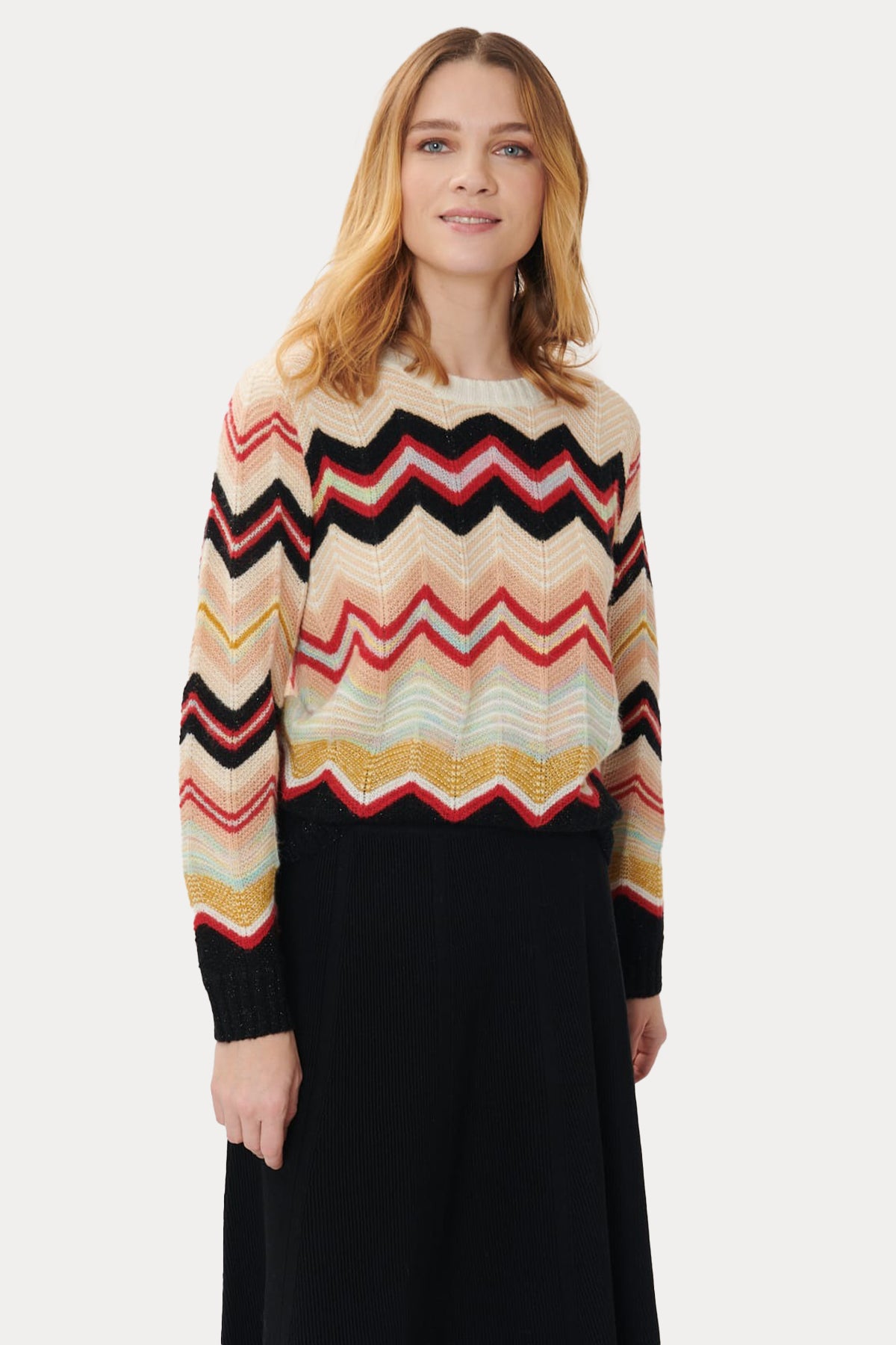 Rene Derhy Jenifer Yuvarlak Yaka Örgü Triko-Libas Trendy Fashion Store