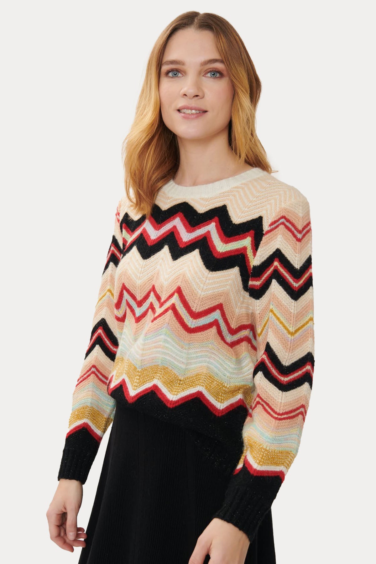 Rene Derhy Jenifer Yuvarlak Yaka Örgü Triko-Libas Trendy Fashion Store