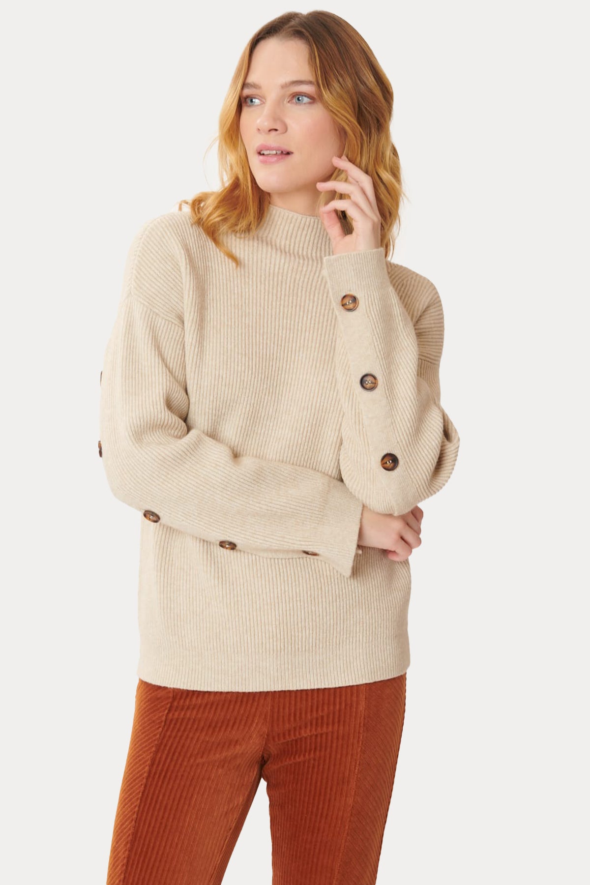 Rene Derhy Josie Yarım Balıkçı Yaka Örgü Triko-Libas Trendy Fashion Store