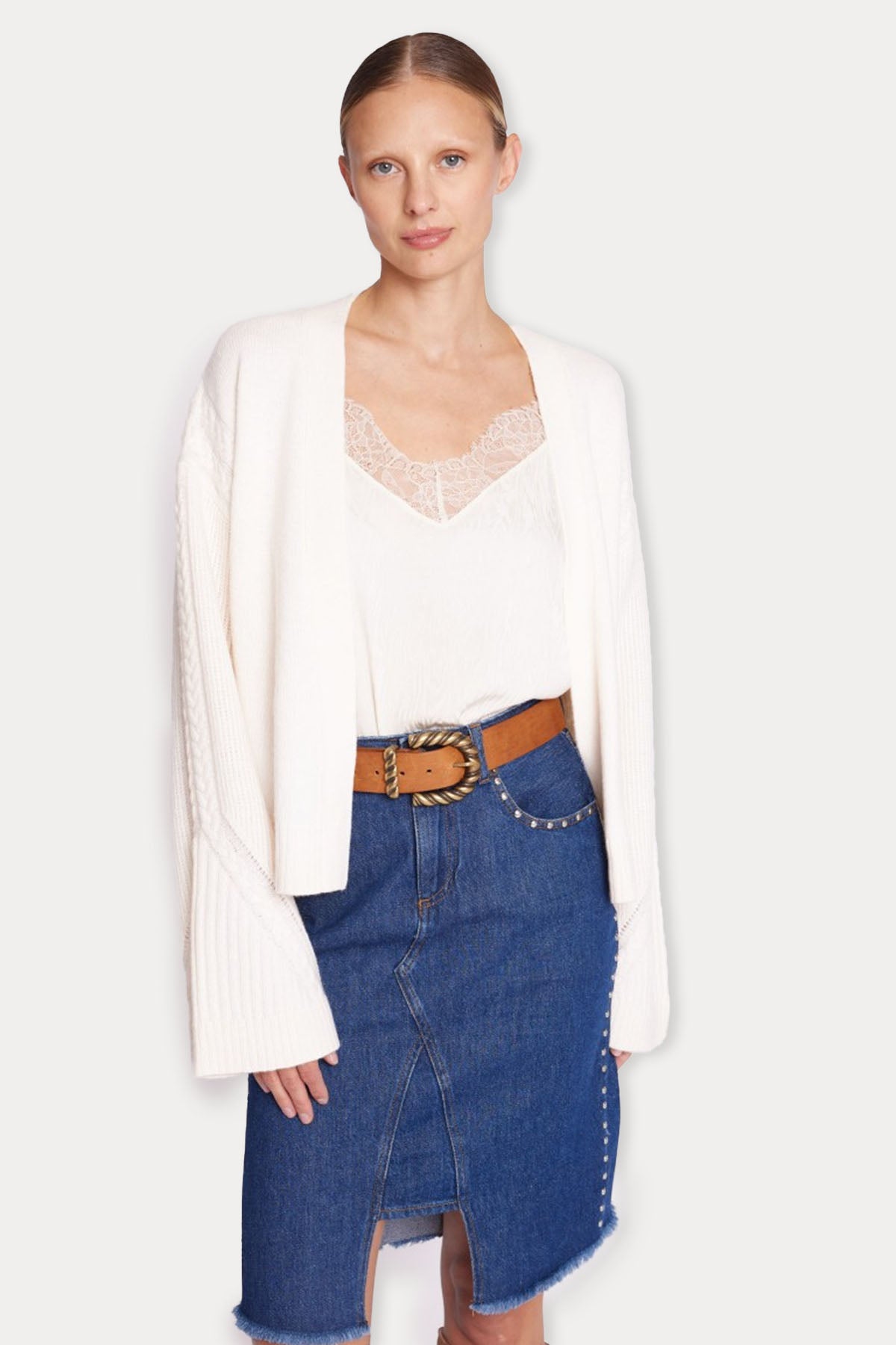 Berenice Gulia Kaşmirli Yün Triko Ceket-Libas Trendy Fashion Store