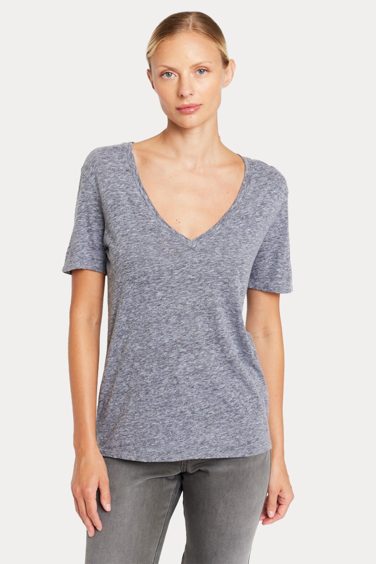 Berenice Enoyawings Sırtta Kanat Desenli V Yaka T-shirt-Libas Trendy Fashion Store