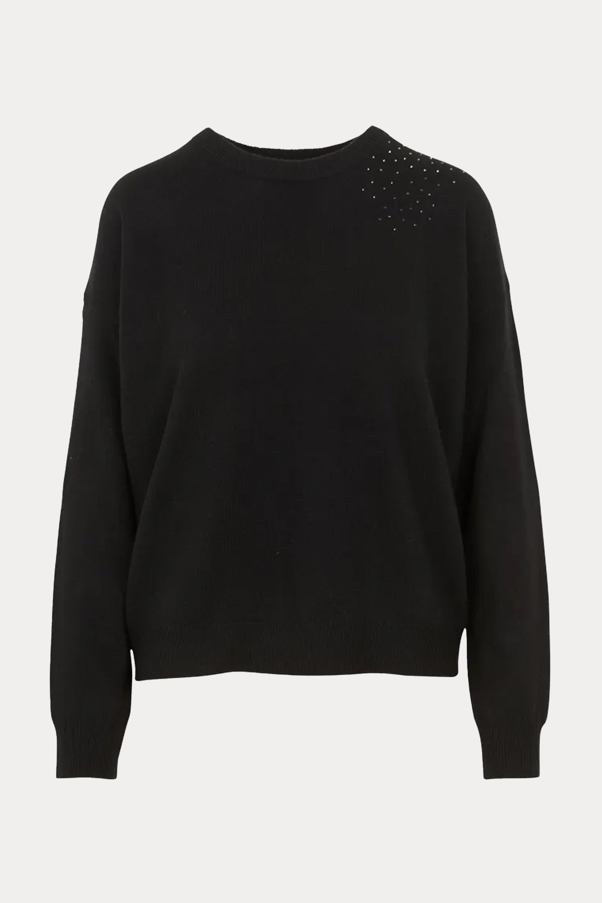 Berenice Angela Sırtta Kanat Aksesuarlı Kaşmirli Örgü Yün Triko-Libas Trendy Fashion Store