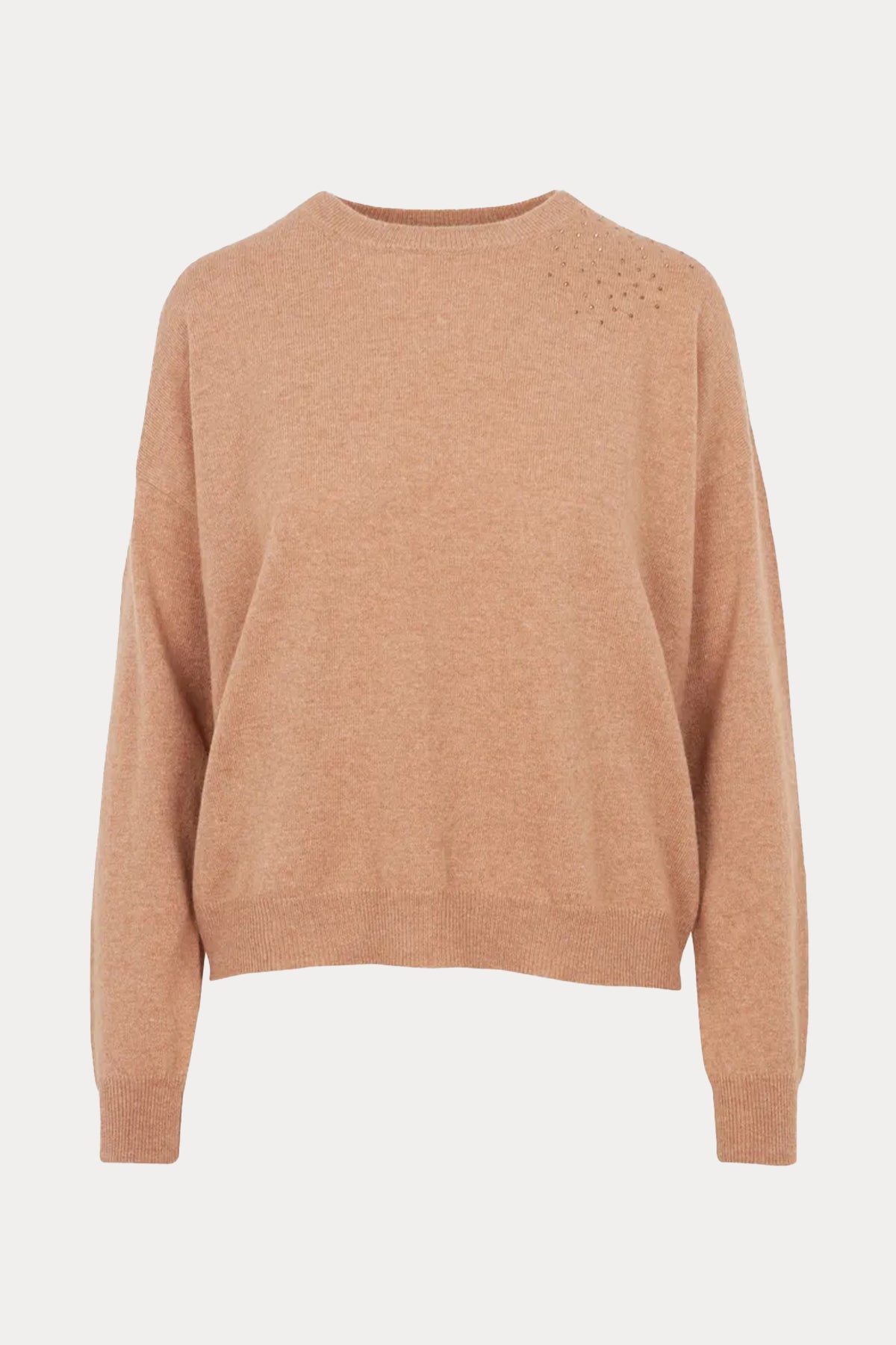 Berenice Angela Sırtta Kanat Desenli Kaşmirli Örgü Yün Triko-Libas Trendy Fashion Store