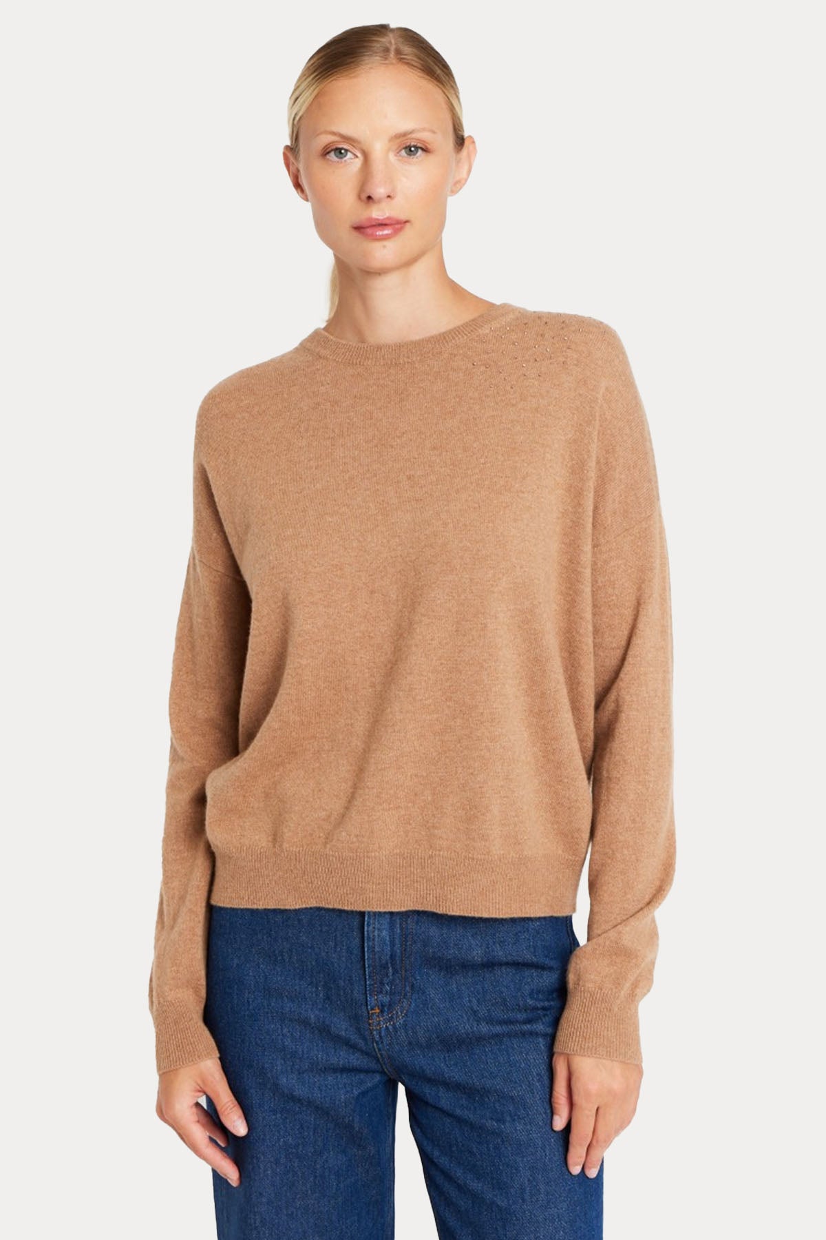 Berenice Angela Sırtta Kanat Desenli Kaşmirli Örgü Yün Triko-Libas Trendy Fashion Store