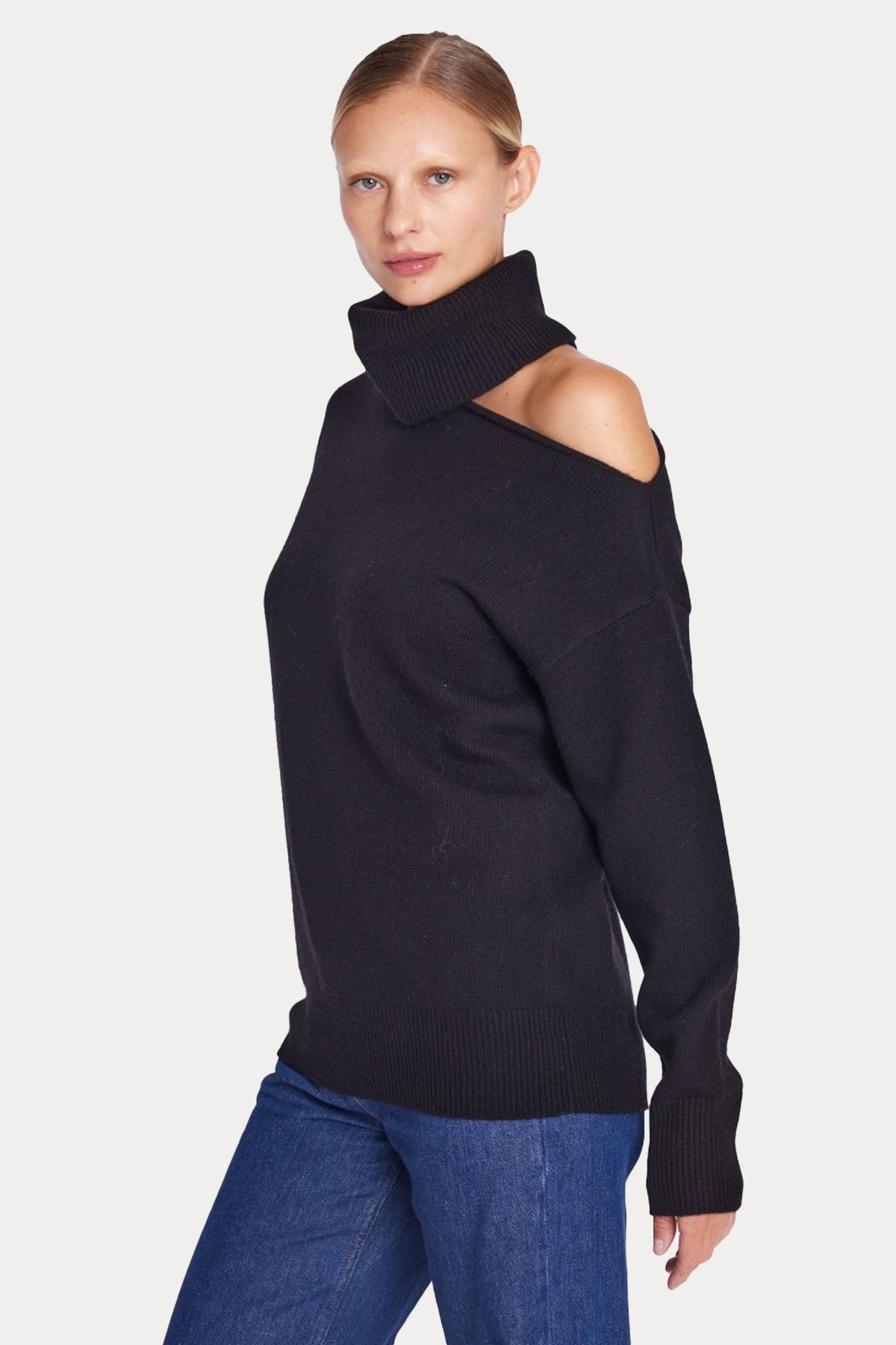 Berenice Adina Balıkçı Yaka Kaşmirli Örgü Yün Triko-Libas Trendy Fashion Store