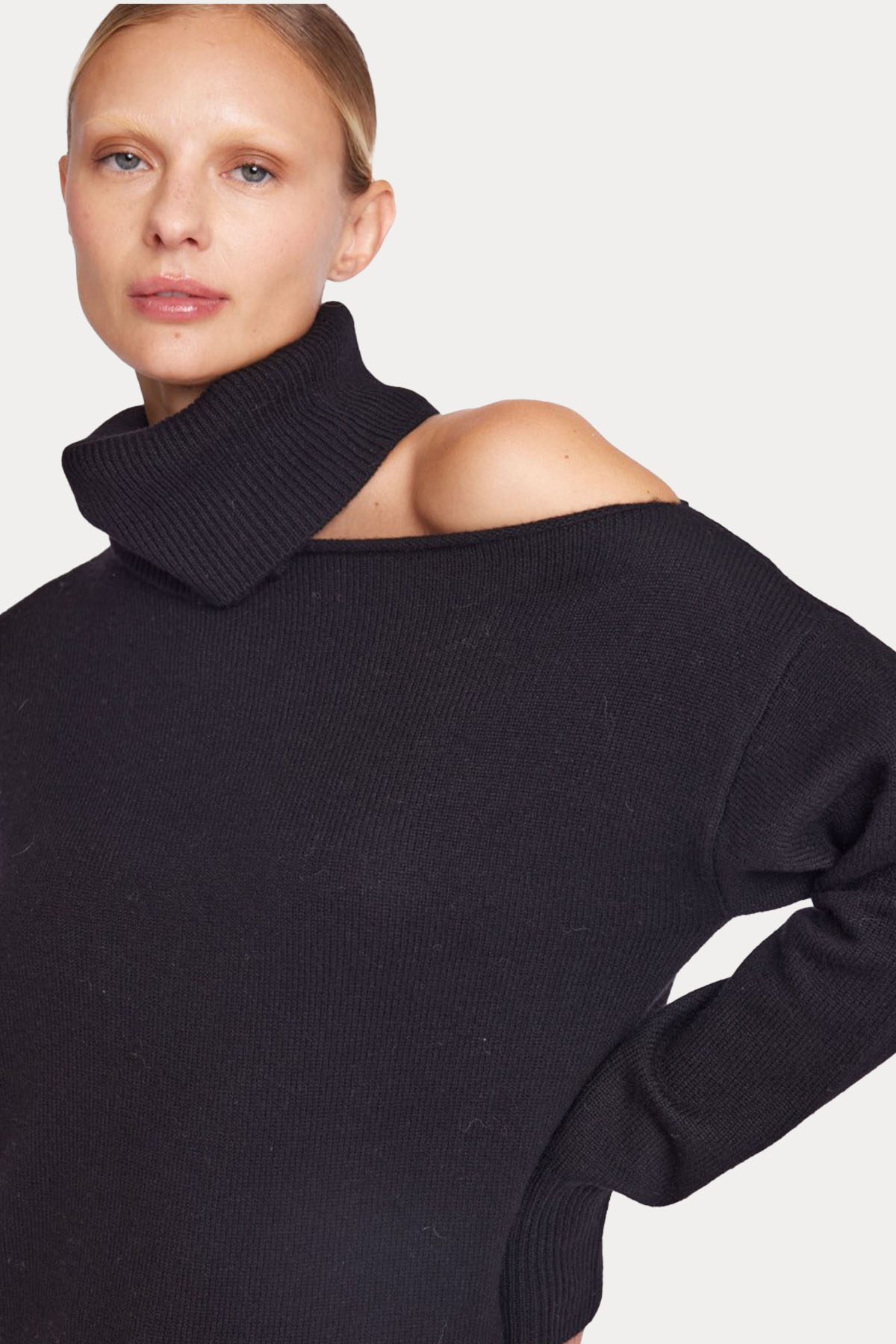 Berenice Adina Balıkçı Yaka Kaşmirli Örgü Yün Triko-Libas Trendy Fashion Store