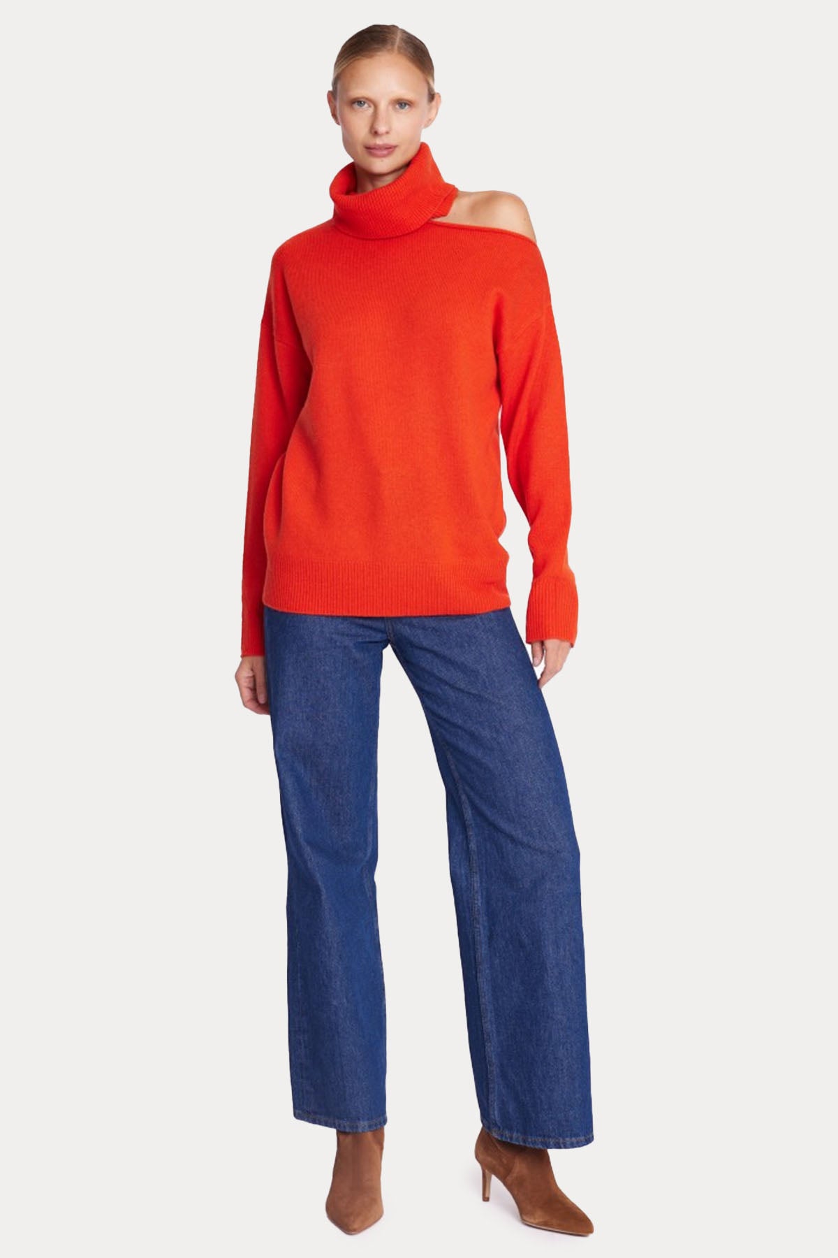 Berenice Adina Balıkçı Yaka Kaşmirli Örgü Yün Triko-Libas Trendy Fashion Store