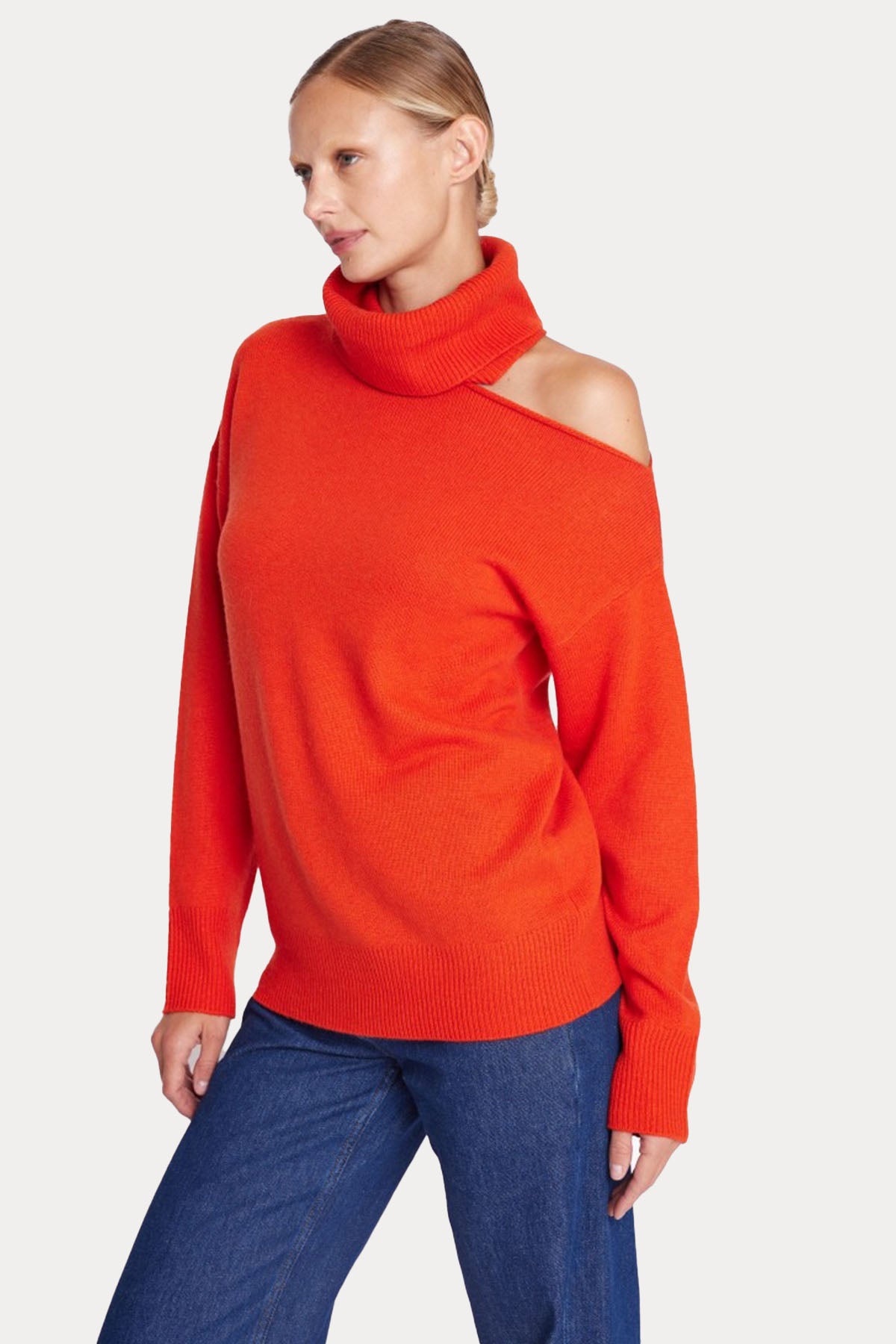 Berenice Adina Balıkçı Yaka Kaşmirli Örgü Yün Triko-Libas Trendy Fashion Store