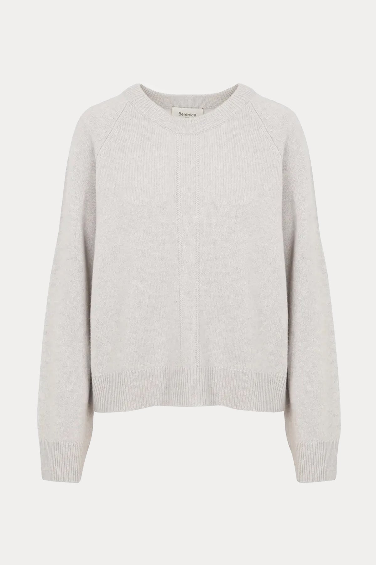 Berenice Alta Sırtta Kanat Desenli Kaşmirli Örgü Yün Triko-Libas Trendy Fashion Store