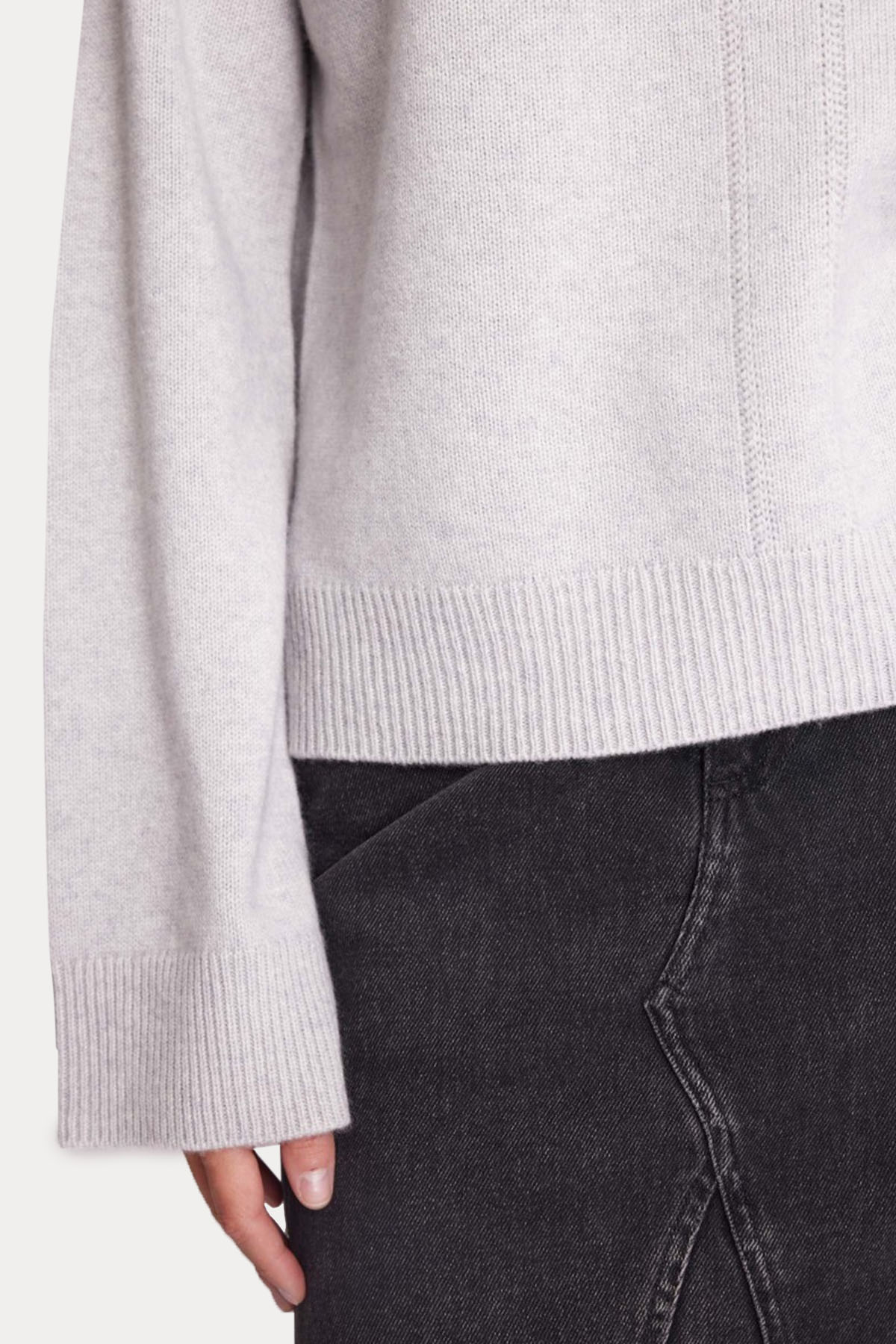 Berenice Alta Sırtta Kanat Desenli Kaşmirli Örgü Yün Triko-Libas Trendy Fashion Store