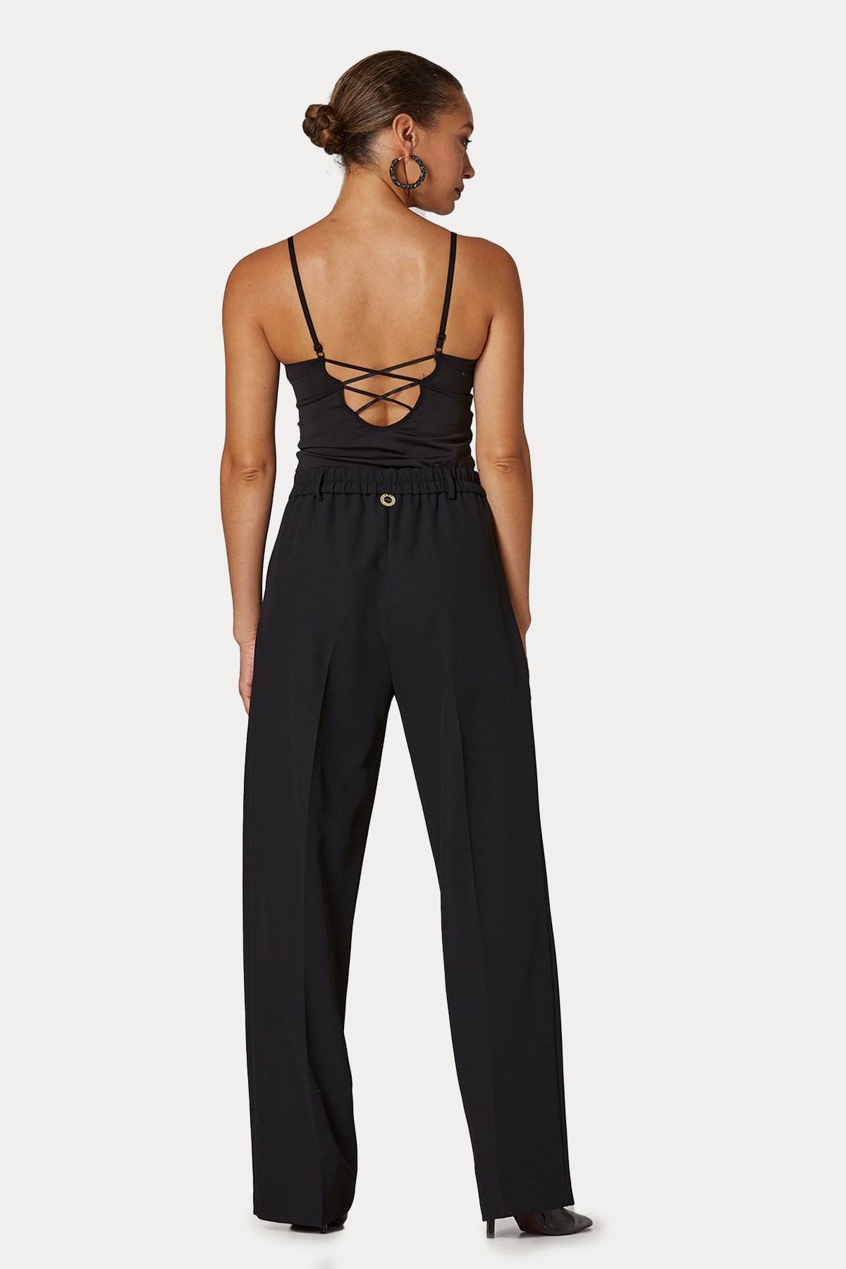 Lynne Loose Fit Yüksek Bel Tek Pile Pantolon-Libas Trendy Fashion Store