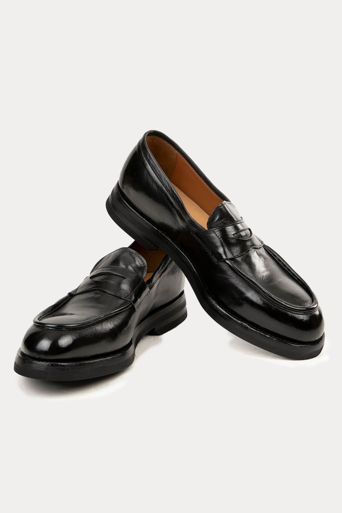 Green George Vibram Taban Deri Loafer Ayakkabı-Libas Trendy Fashion Store