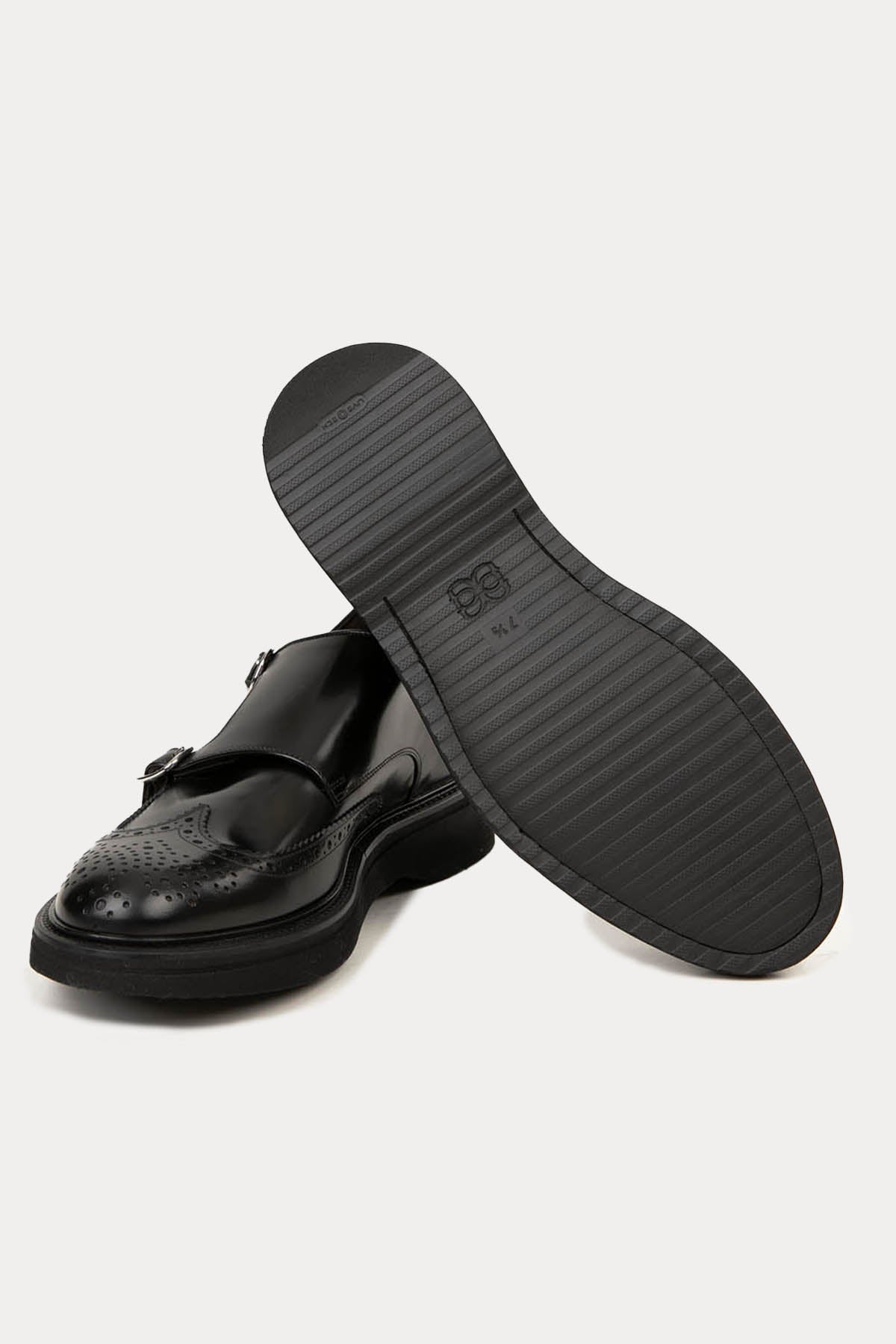 Green George Çift Tokalı Deri Loafer Ayakkabı-Libas Trendy Fashion Store