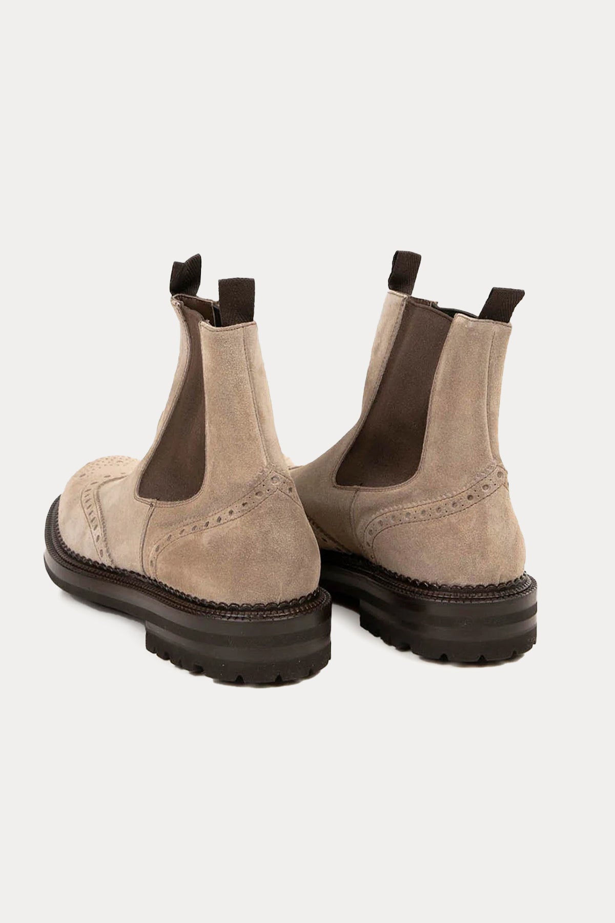 Green George Lastik Bantlı Süet Bot