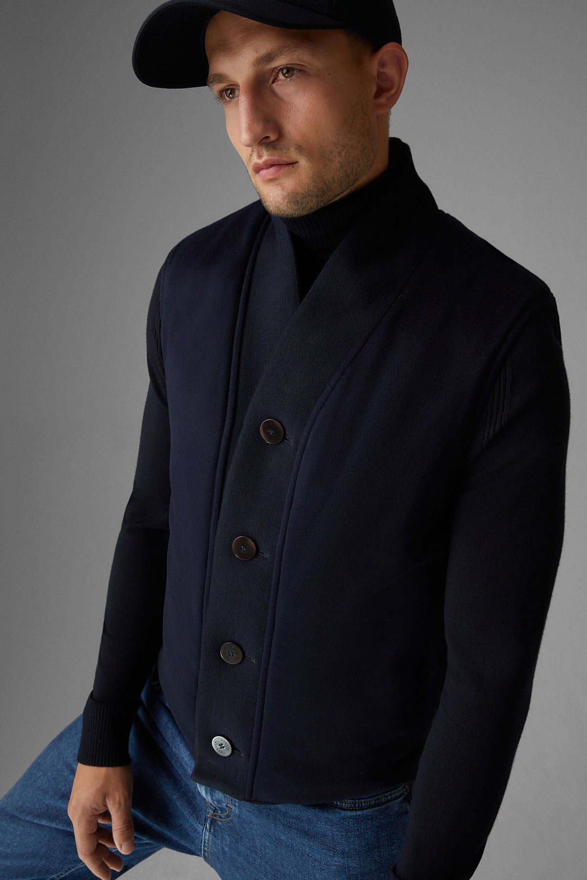 Bogner Claude Dolgulu Kaşmir Yelek-Libas Trendy Fashion Store