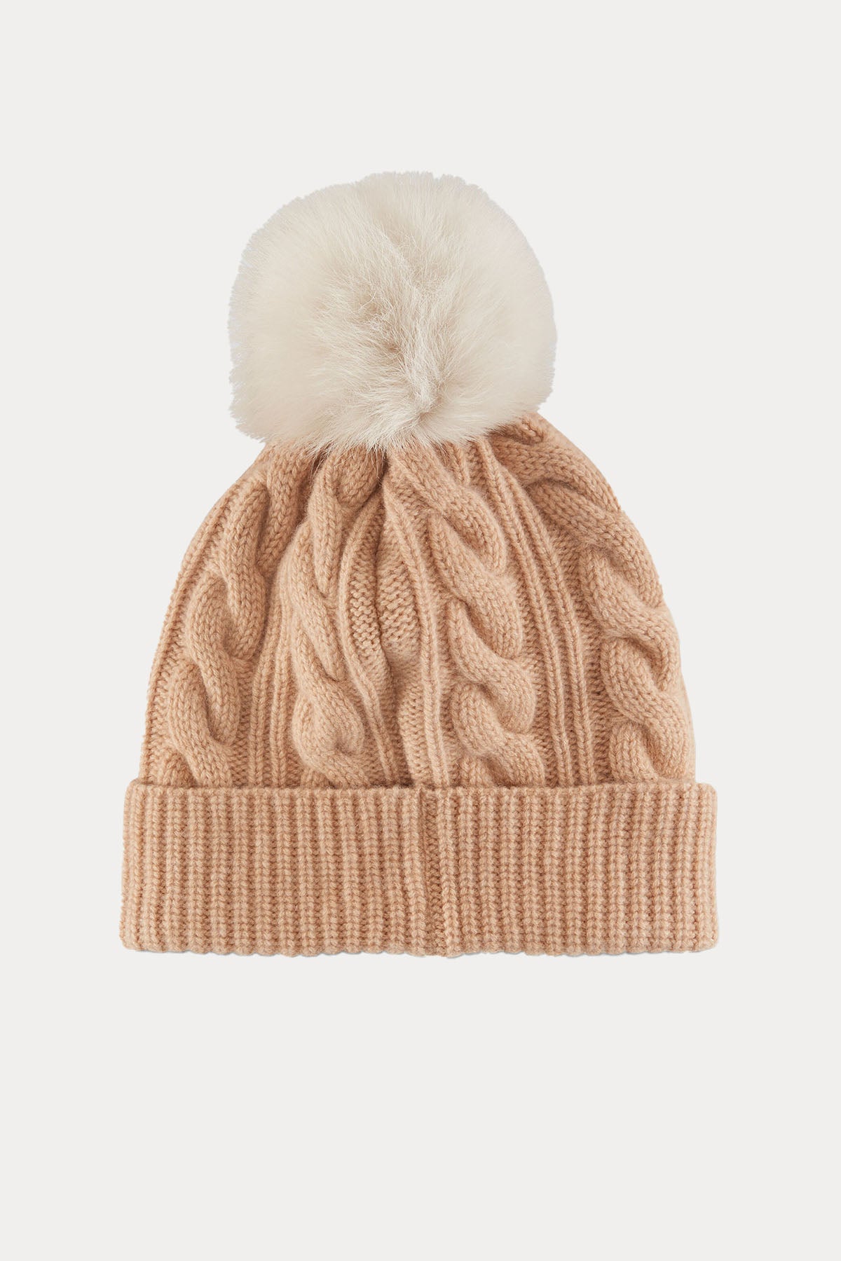 Bogner Barbara Ponponlu Saç Örgü Kaşmir Bere-Libas Trendy Fashion Store