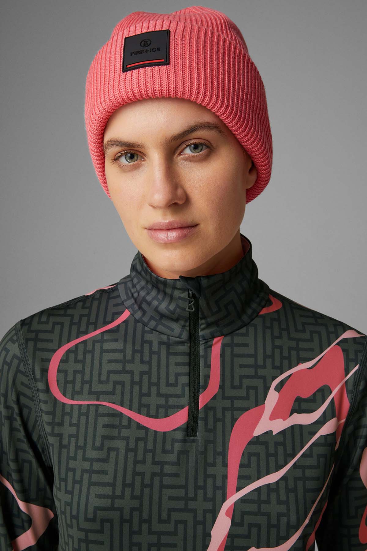 Bogner Ilvy Dik Yaka Yarım Fermuarlı Streç Termal İçlik-Libas Trendy Fashion Store